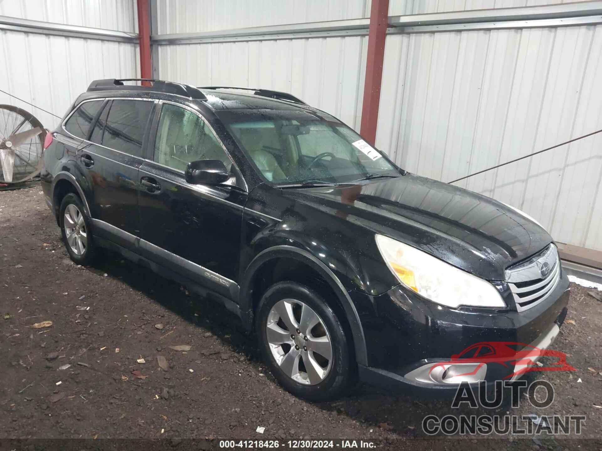 SUBARU OUTBACK 2010 - 4S4BRDJC2A2331677