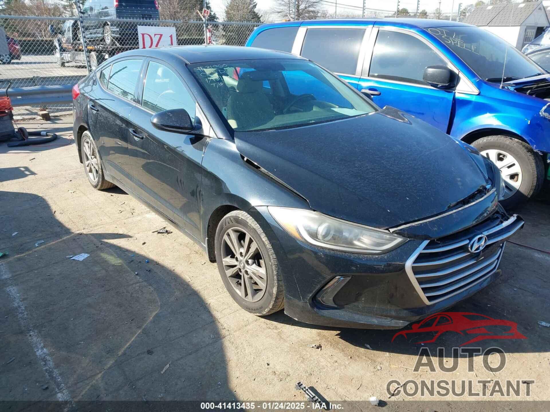 HYUNDAI ELANTRA 2018 - 5NPD84LF7JH300897