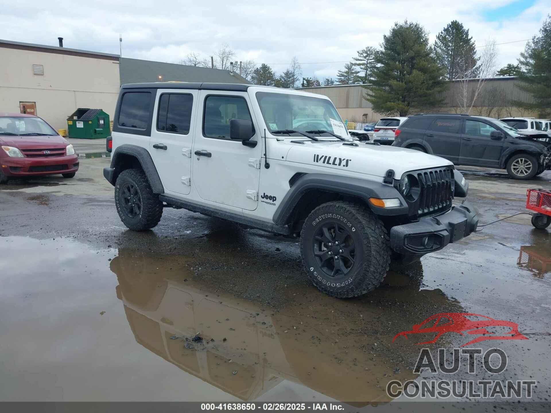 JEEP WRANGLER UNLIMITED 2022 - 1C4HJXDG3NW155467