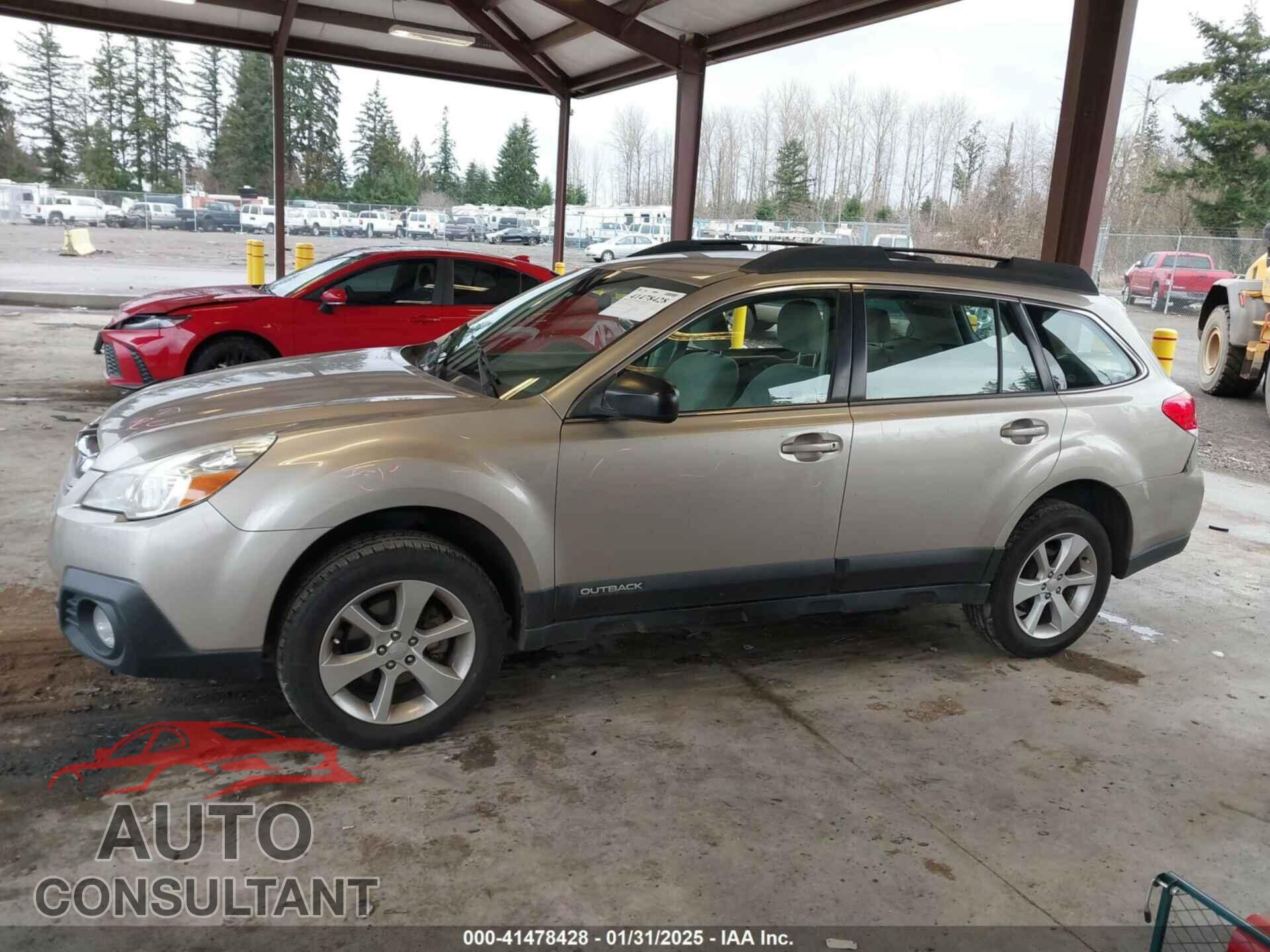 SUBARU OUTBACK 2014 - 4S4BRBAC9E3230088