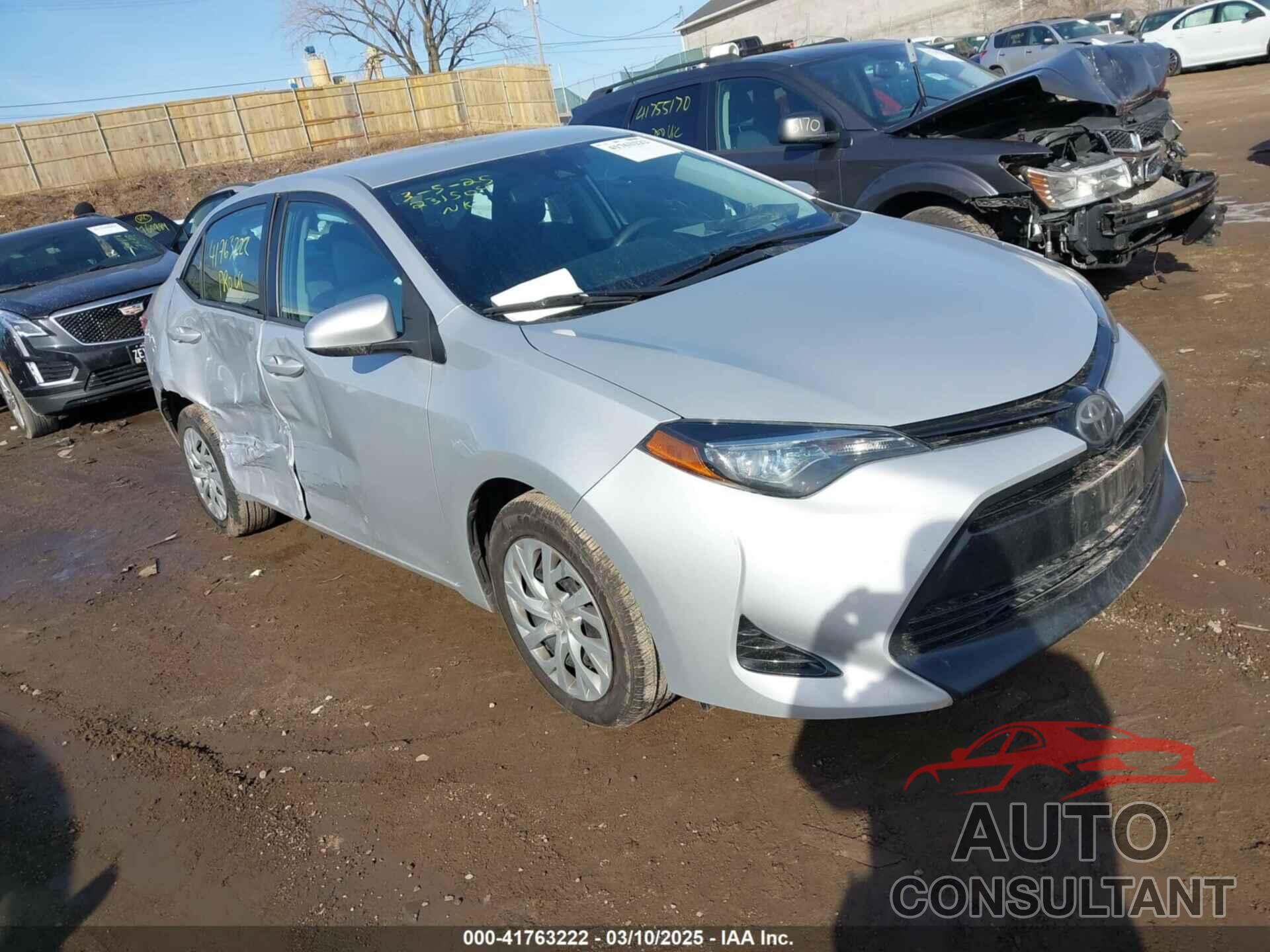 TOYOTA COROLLA 2019 - 2T1BURHE1KC136437