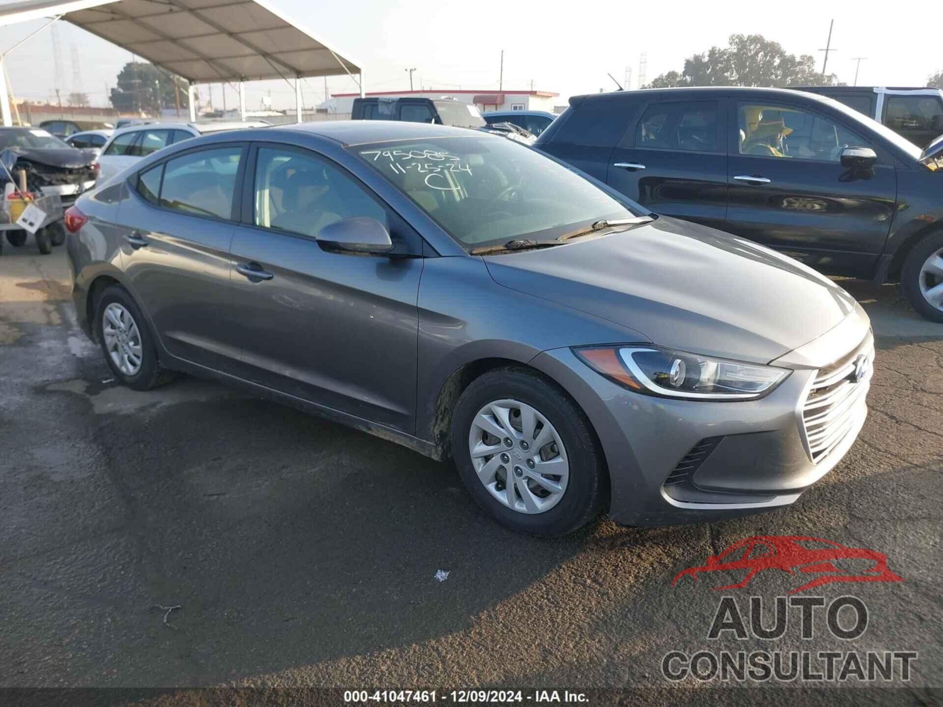 HYUNDAI ELANTRA 2018 - 5NPD74LF7JH398073