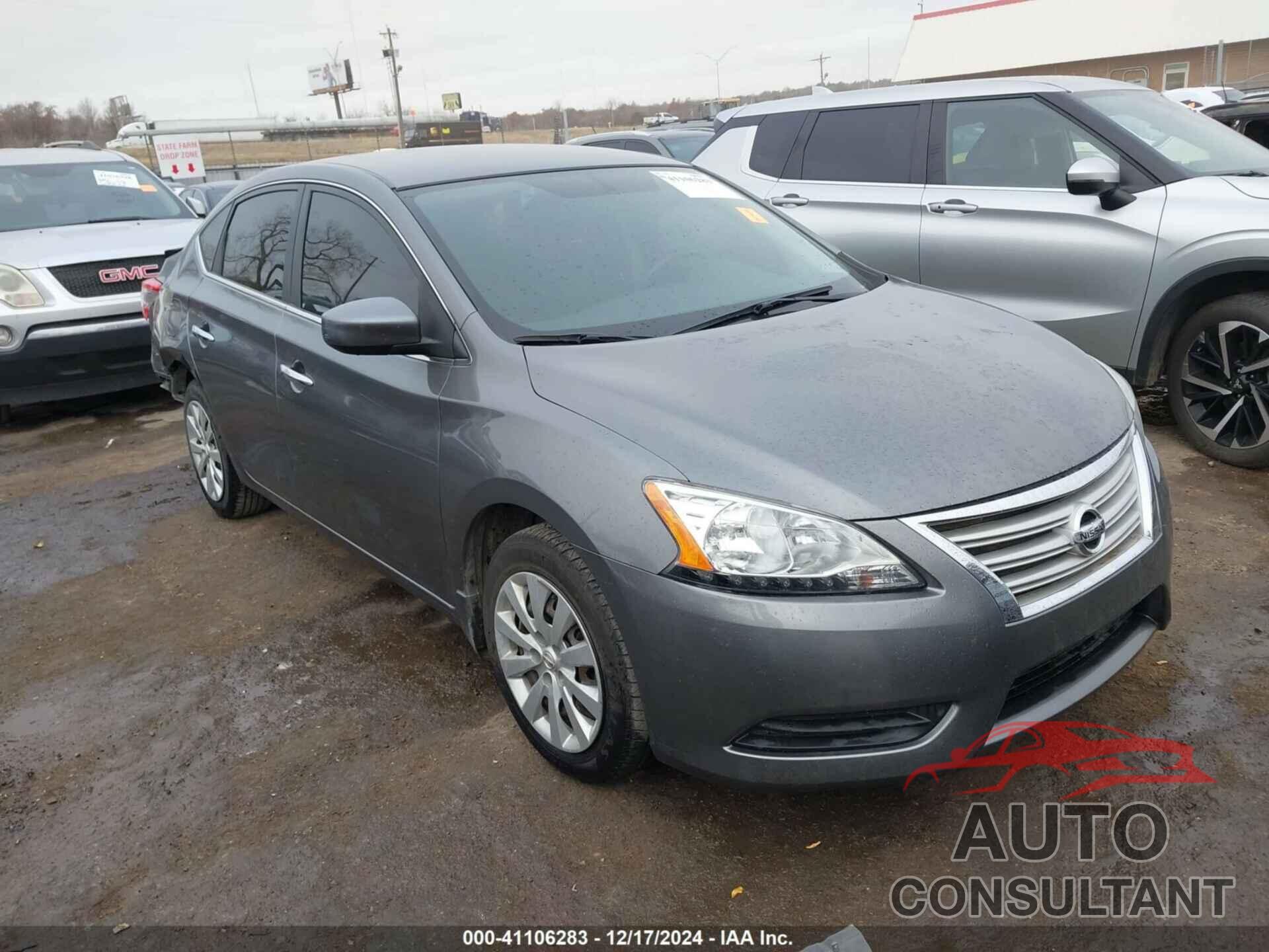 NISSAN SENTRA 2015 - 3N1AB7AP6FY285596