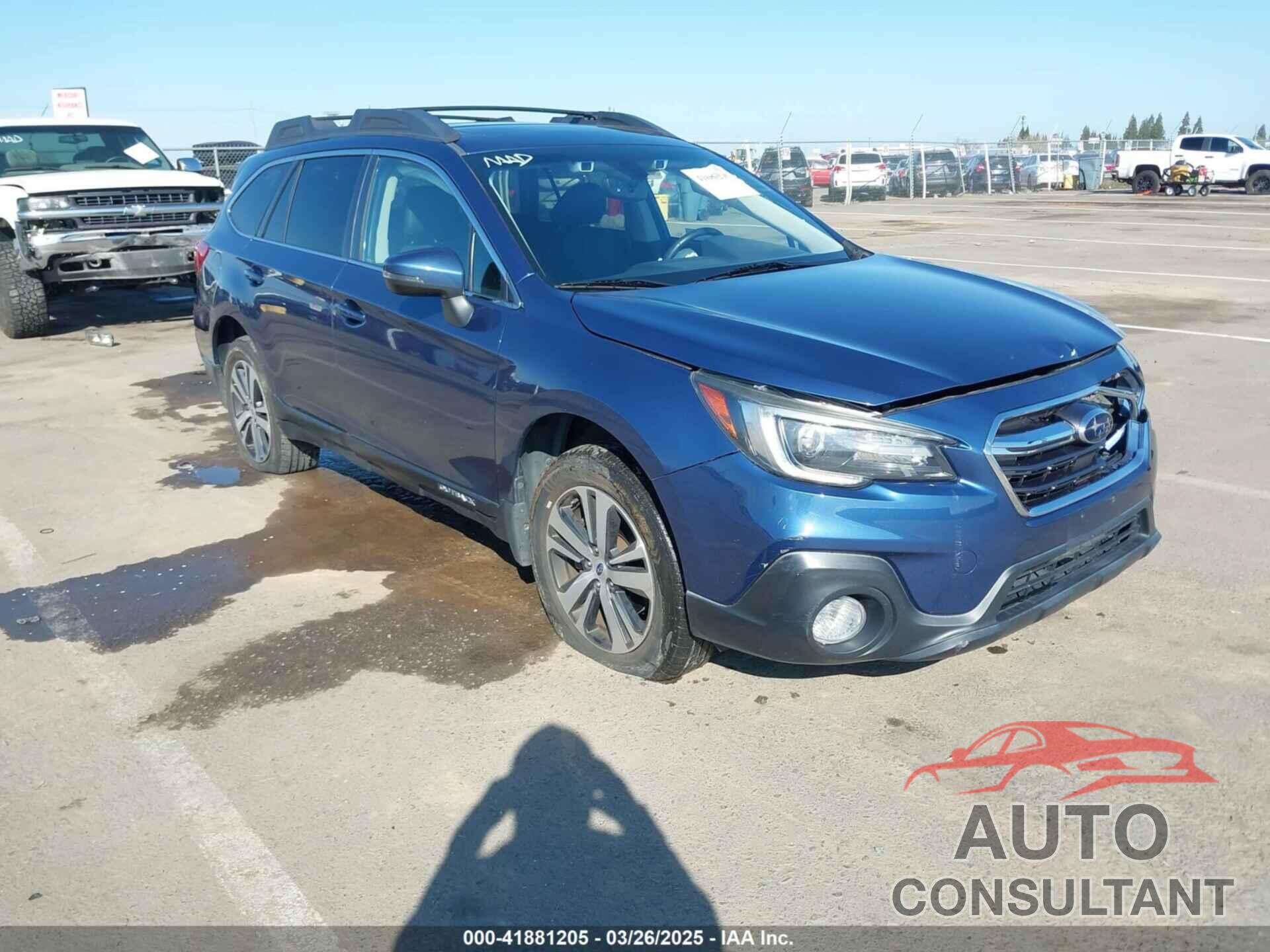 SUBARU OUTBACK 2019 - 4S4BSANC1K3341531