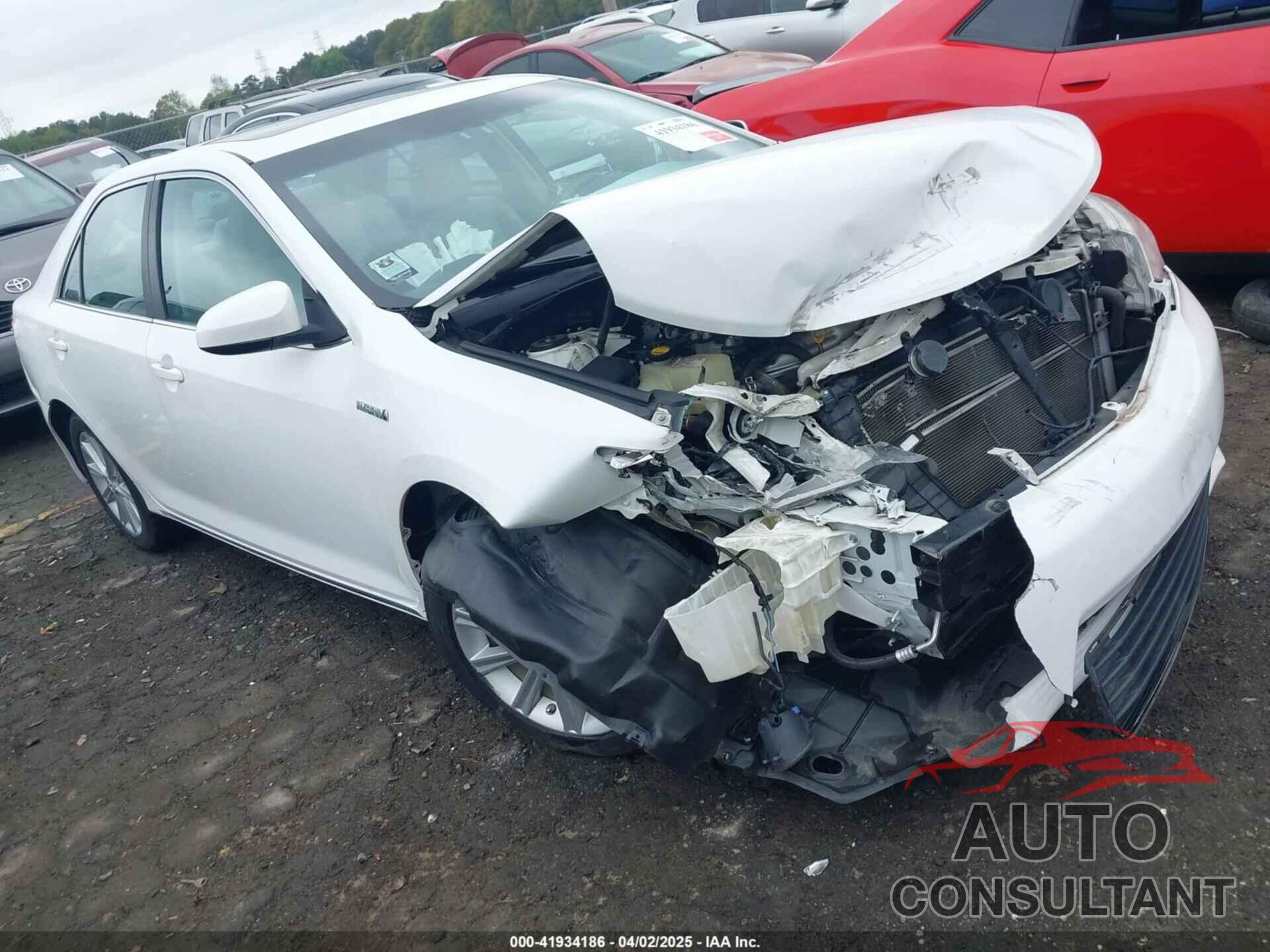 TOYOTA CAMRY HYBRID 2012 - 4T1BD1FK1CU020262