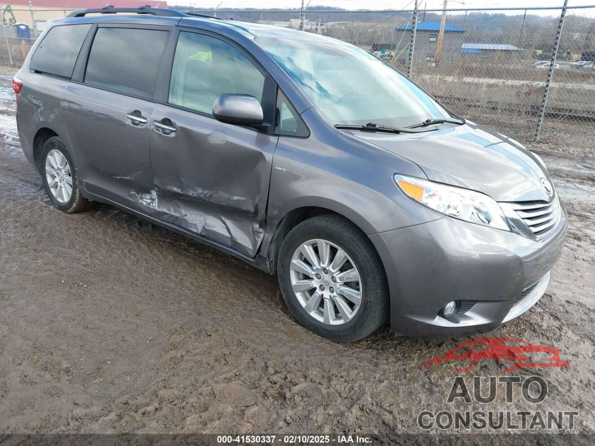 TOYOTA SIENNA 2017 - 5TDDZ3DC7HS157241