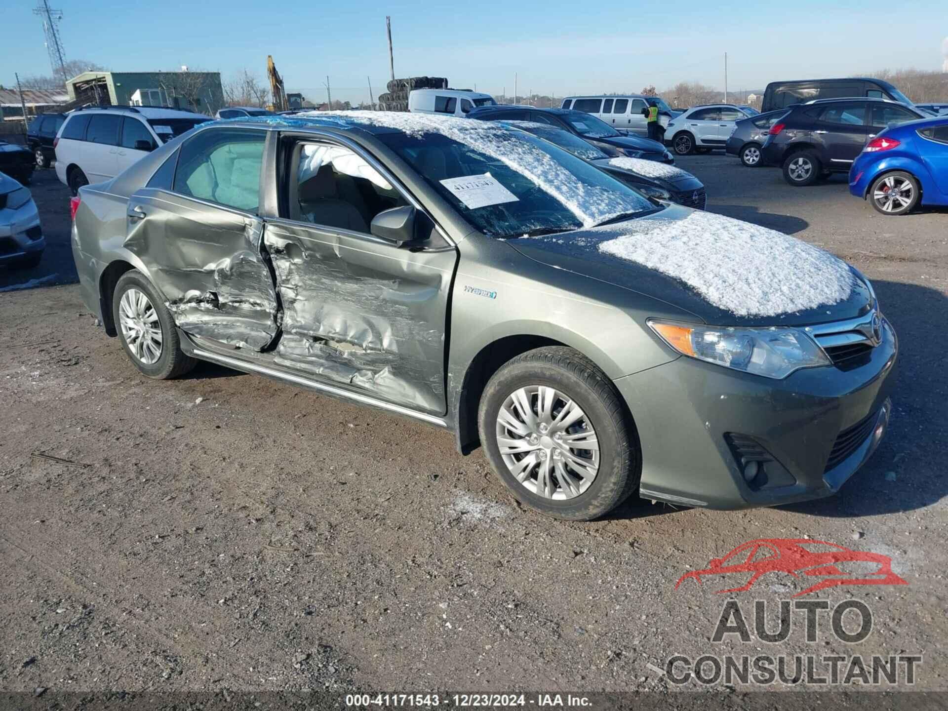 TOYOTA CAMRY 2014 - 4T1BD1FK3EU097184