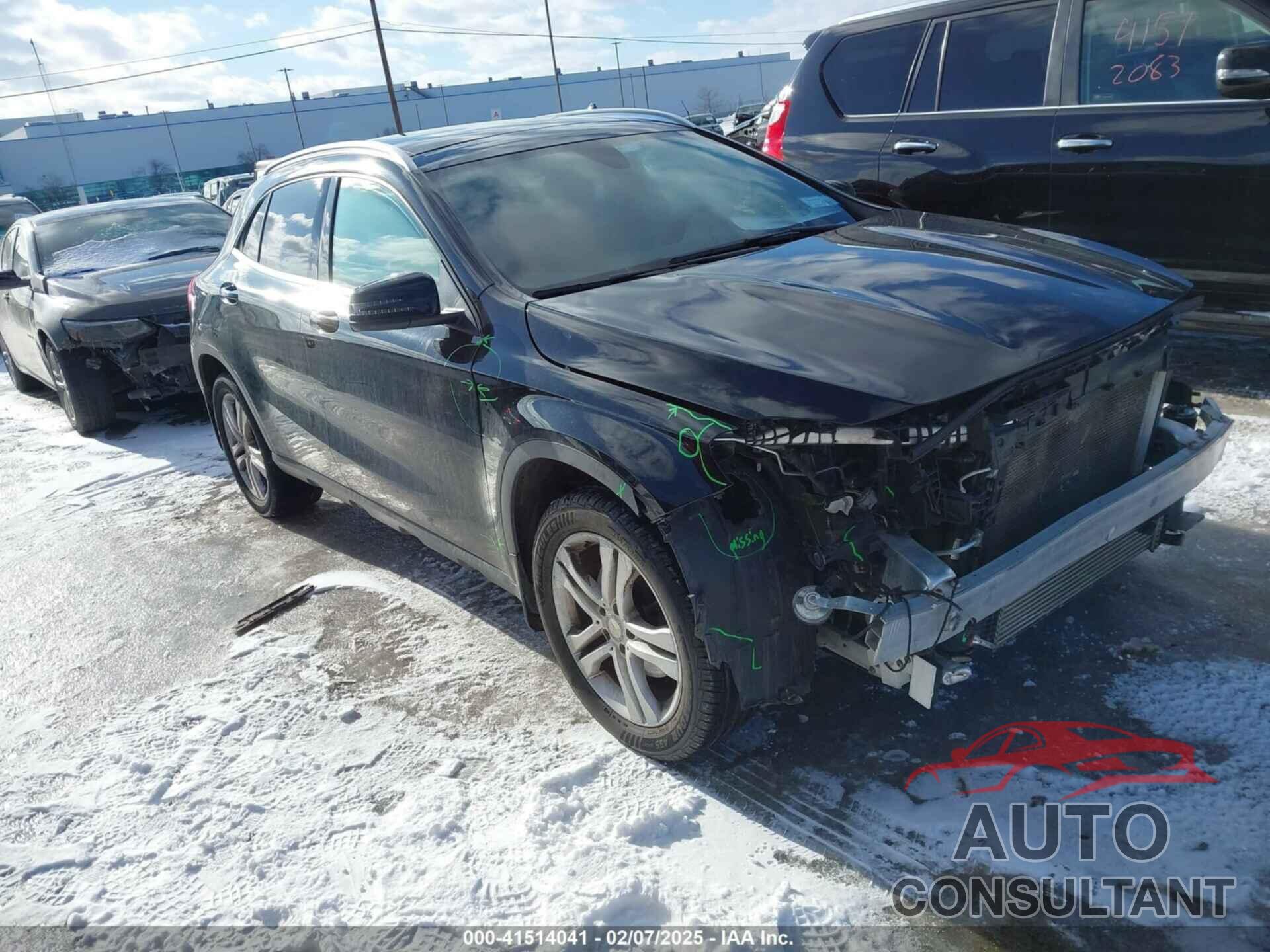 MERCEDES-BENZ GLA 250 2017 - WDCTG4GB1HJ318457