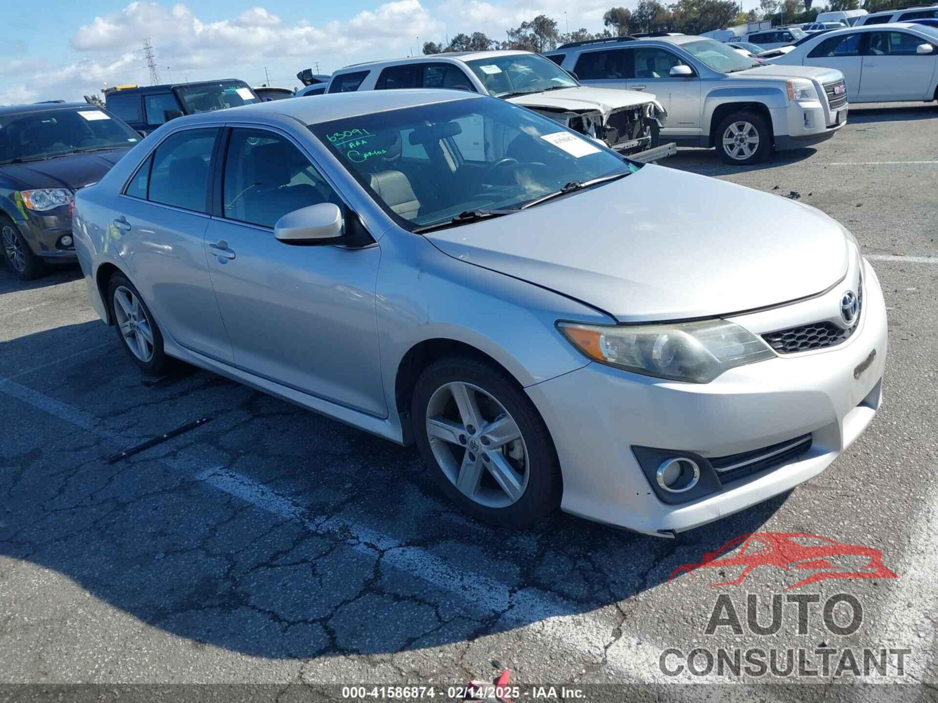 TOYOTA CAMRY 2013 - 4T1BF1FK8DU276359
