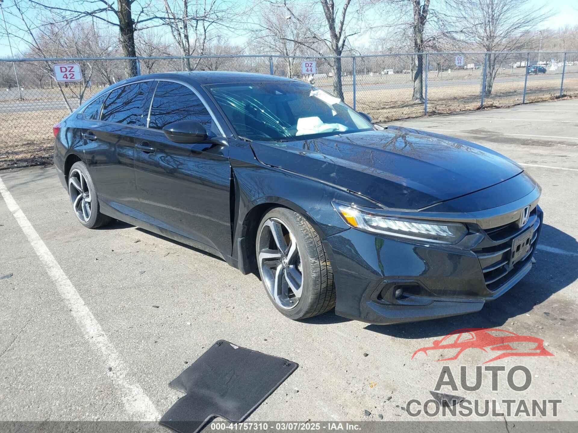HONDA ACCORD 2022 - 1HGCV1F45NA073527