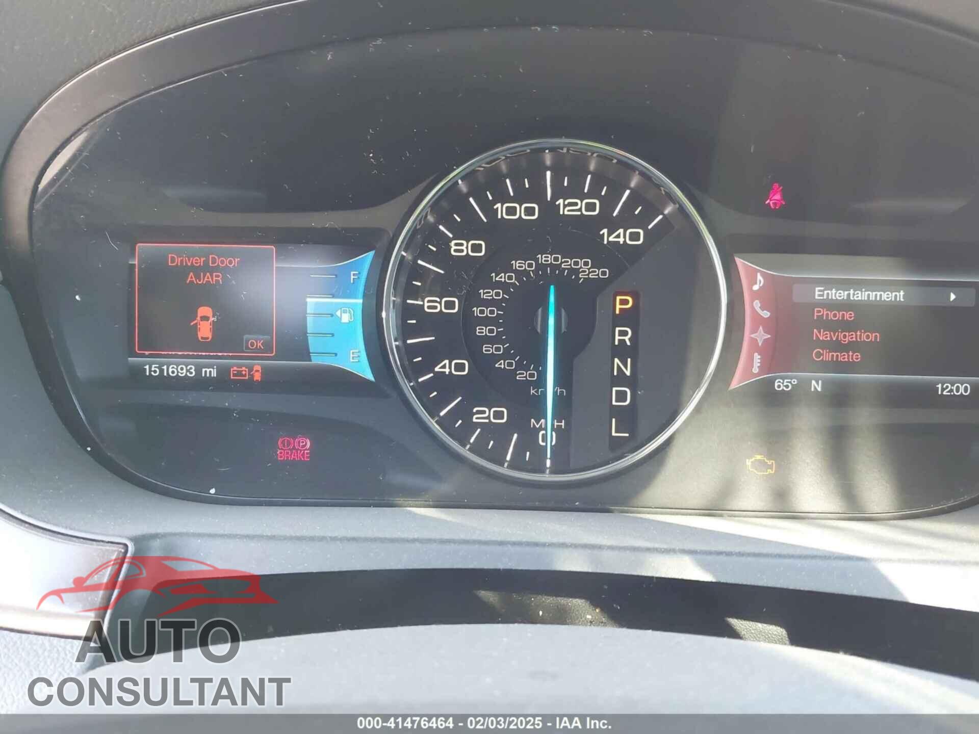 FORD EDGE 2012 - 2FMDK3K93CBA09878