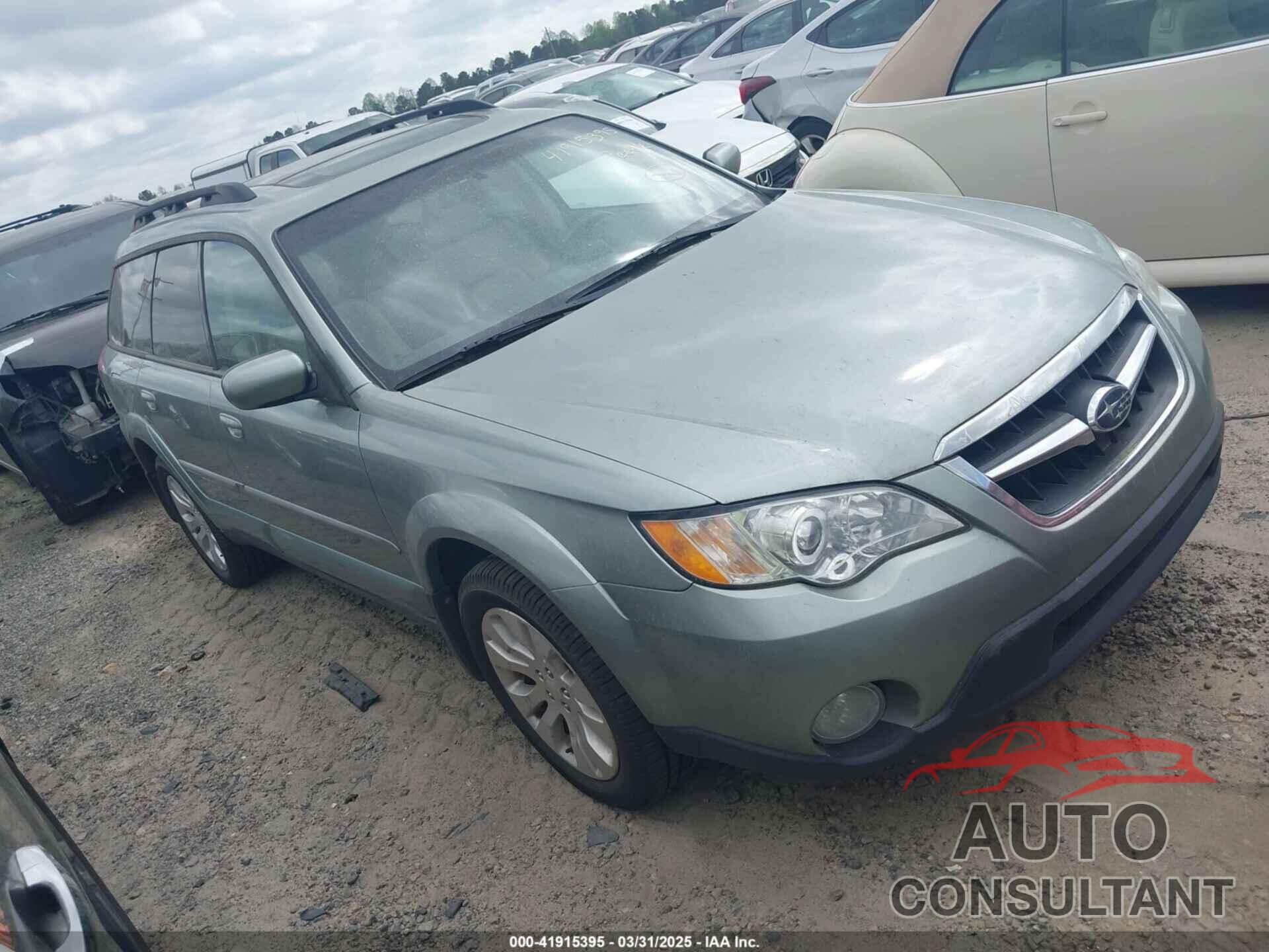 SUBARU OUTBACK 2009 - 4S4BP66C497336064