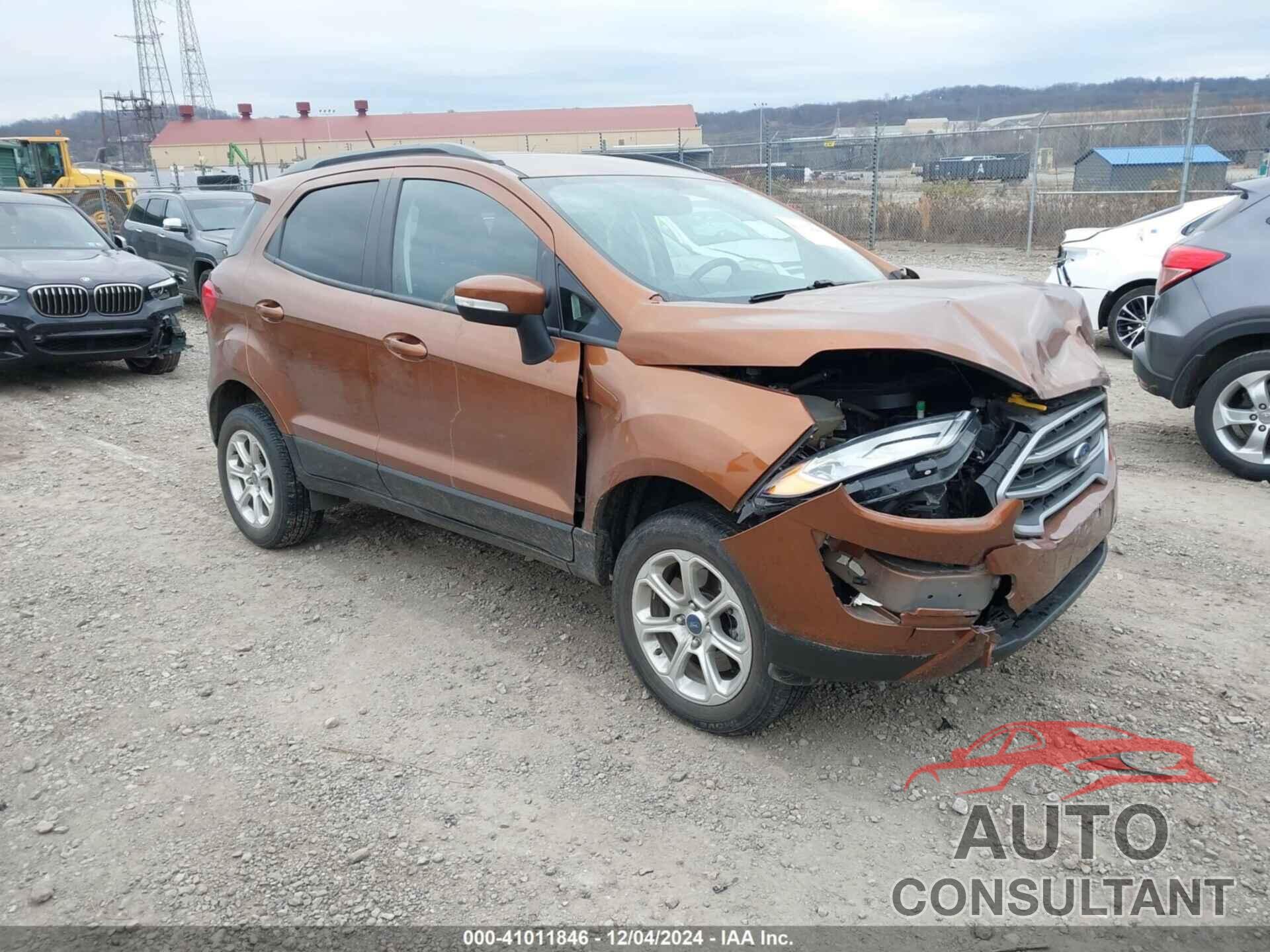 FORD ECOSPORT 2018 - MAJ6P1UL6JC170417