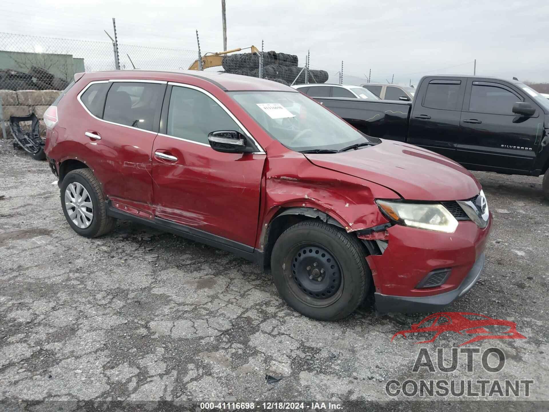 NISSAN ROGUE 2015 - 5N1AT2MK9FC828232