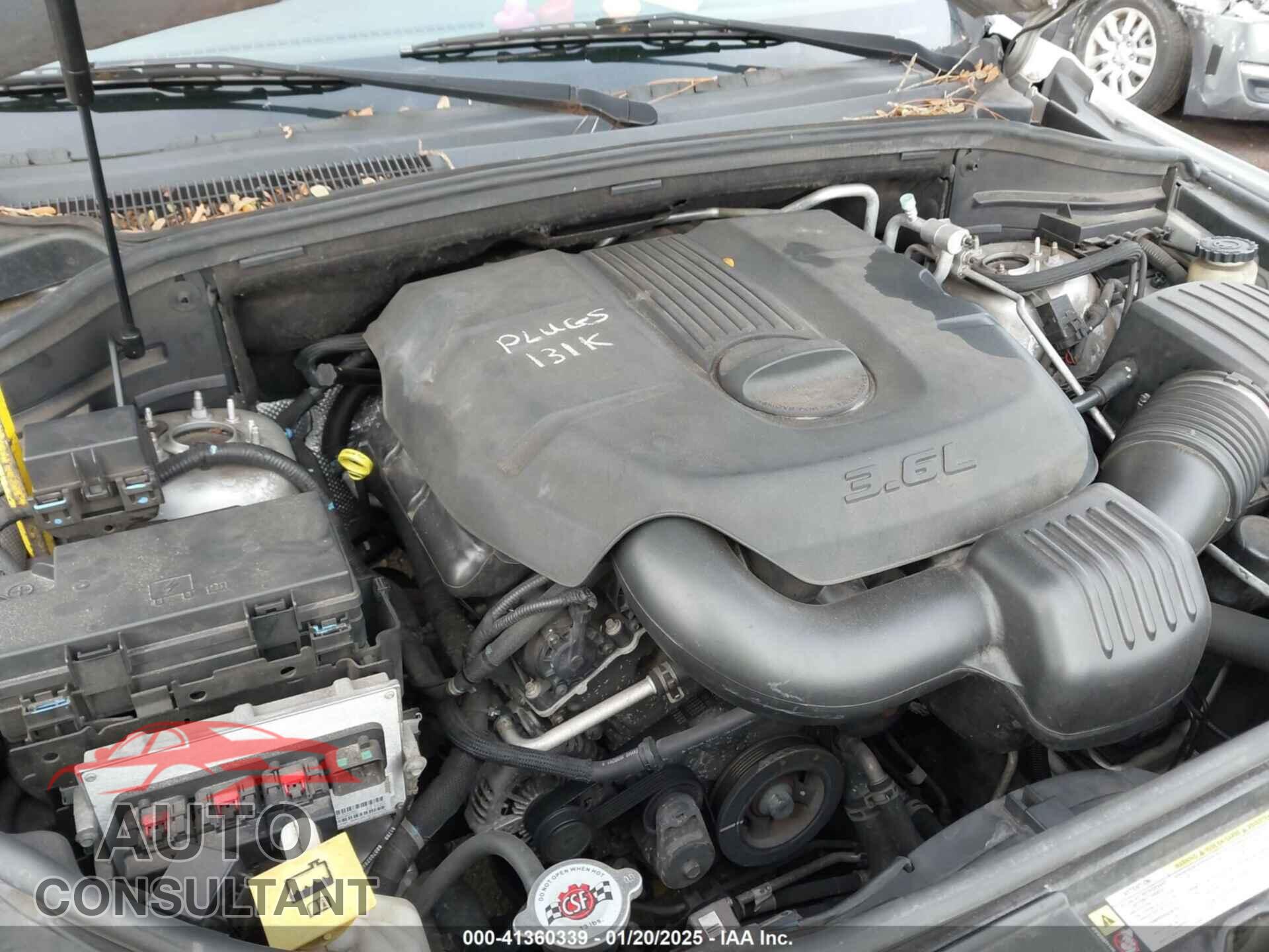 DODGE DURANGO 2011 - 1D4RD2GG9BC677000