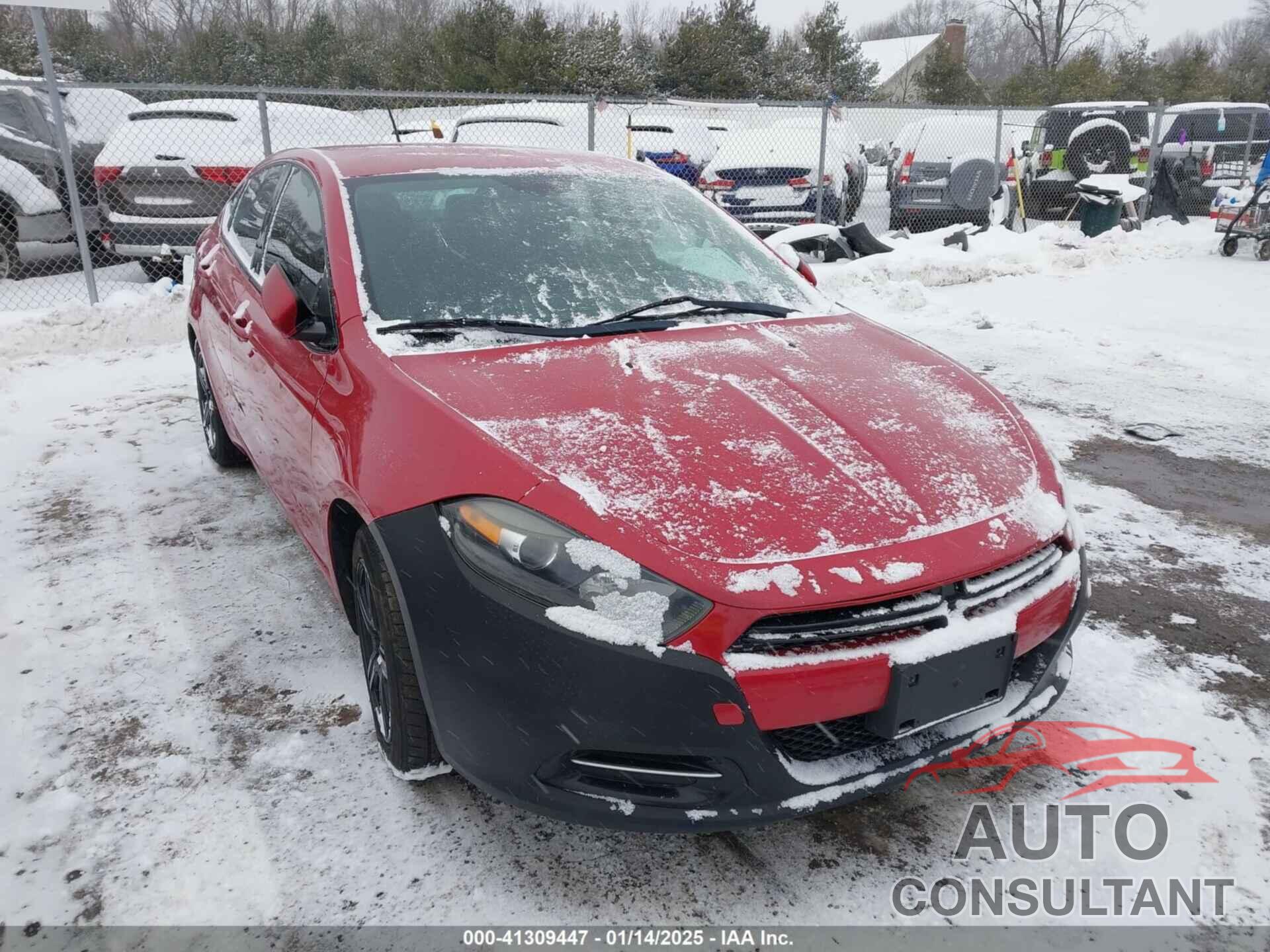 DODGE DART 2014 - 1C3CDFBB1ED845303