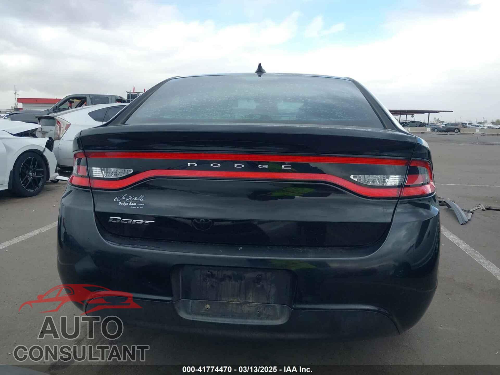 DODGE DART 2013 - 1C3CDFAA0DD198352