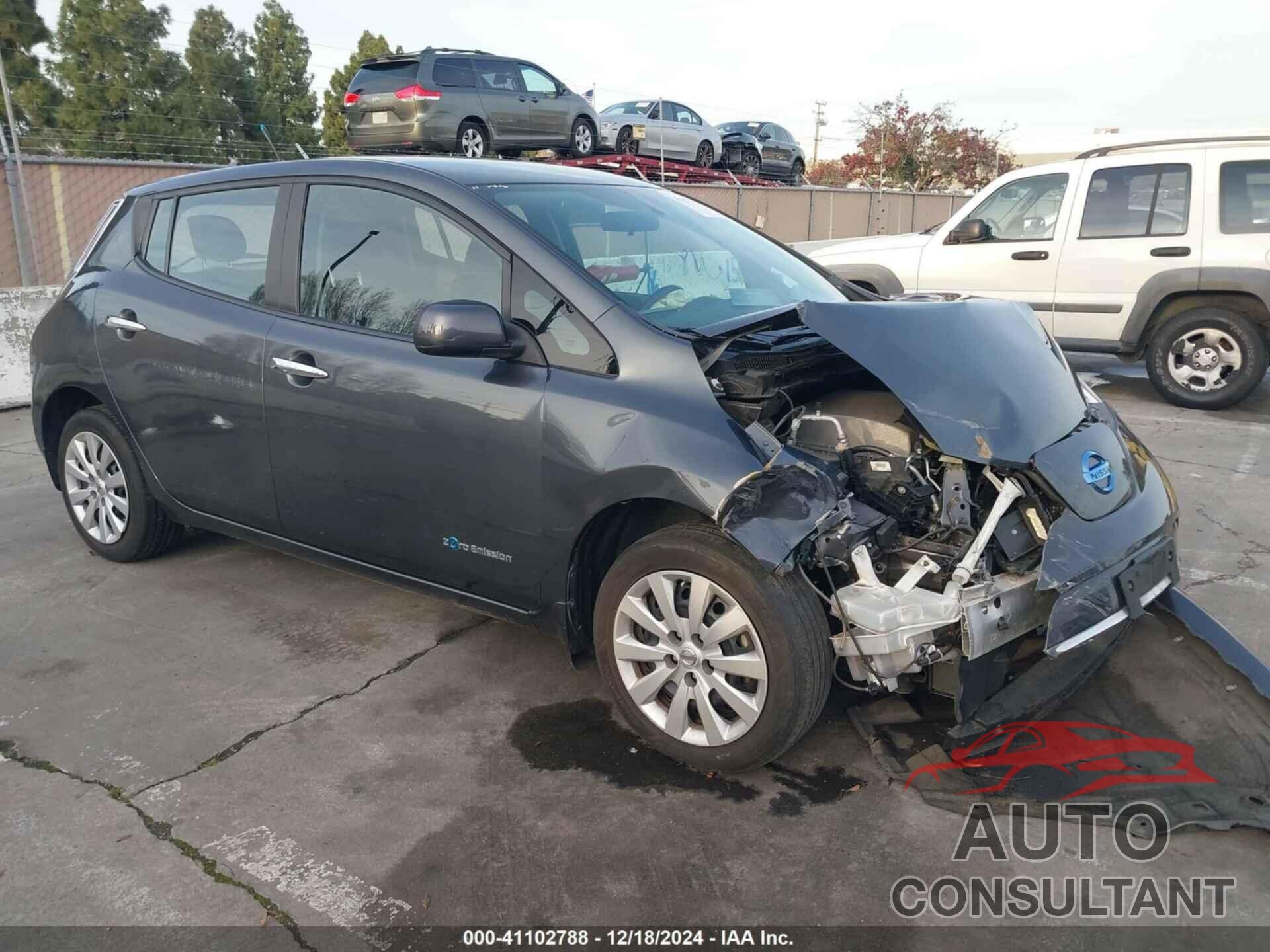 NISSAN LEAF 2013 - 1N4AZ0CP4DC407655