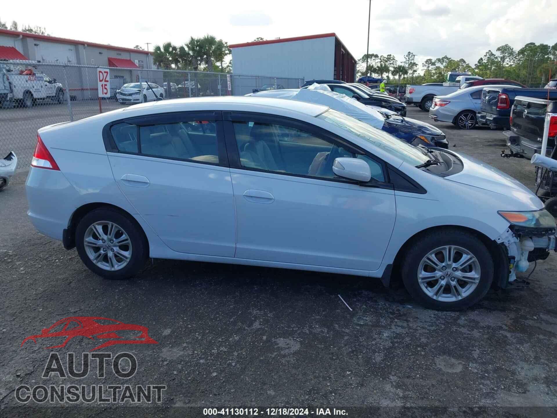 HONDA INSIGHT 2010 - JHMZE2H70AS038659