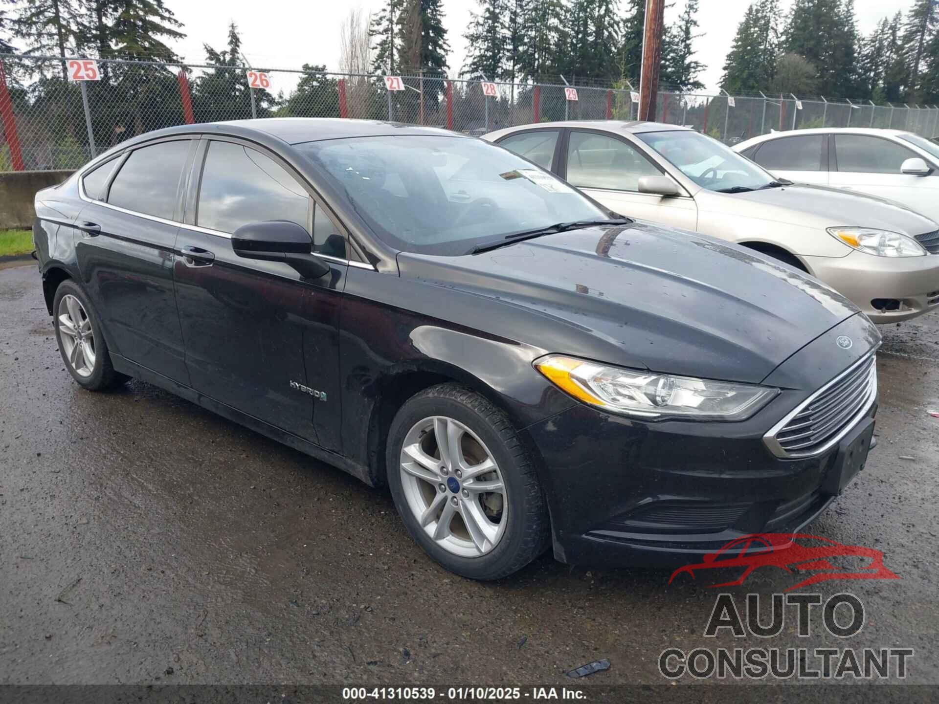 FORD FUSION HYBRID 2018 - 3FA6P0UU4JR182361