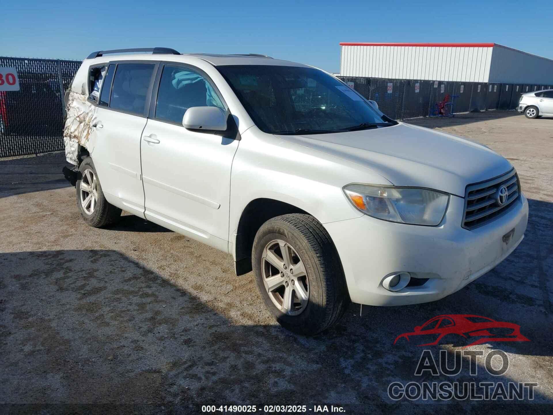 TOYOTA HIGHLANDER 2010 - 5TDKK3EH8AS019834