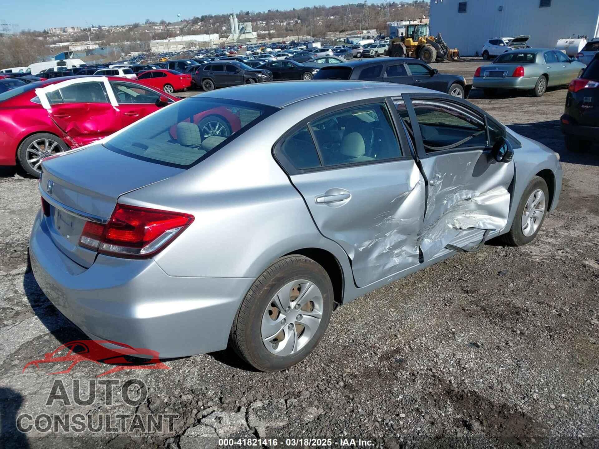 HONDA CIVIC 2013 - 19XFB2F53DE212228