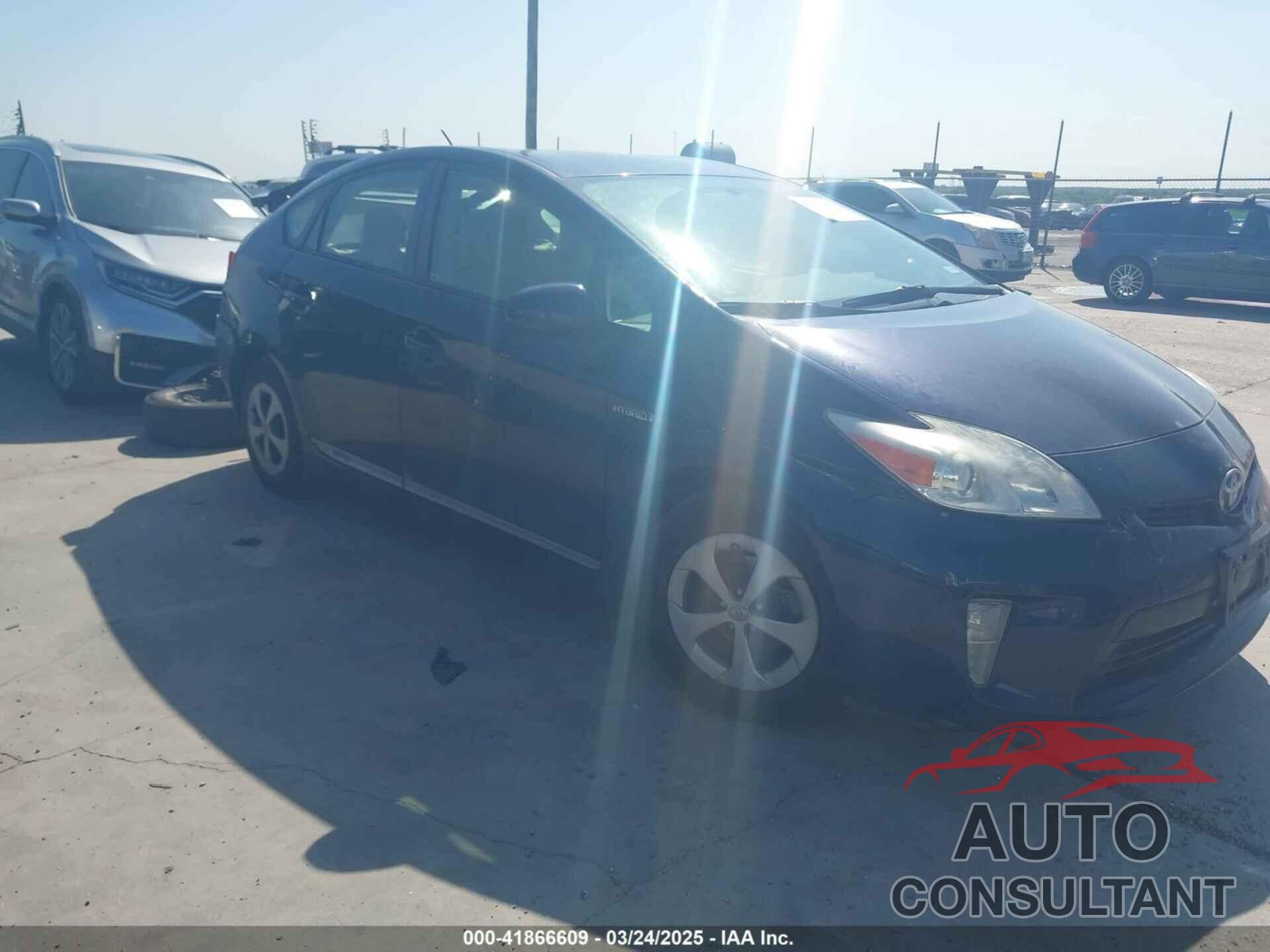 TOYOTA PRIUS 2012 - JTDKN3DU2C0334527