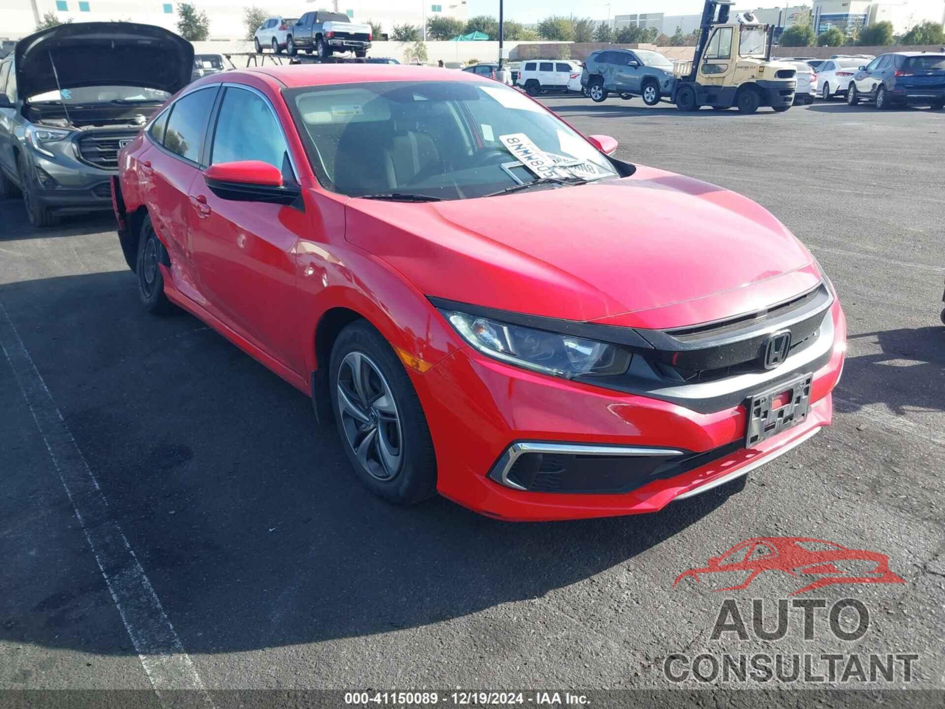 HONDA CIVIC 2019 - 2HGFC2F68KH592319