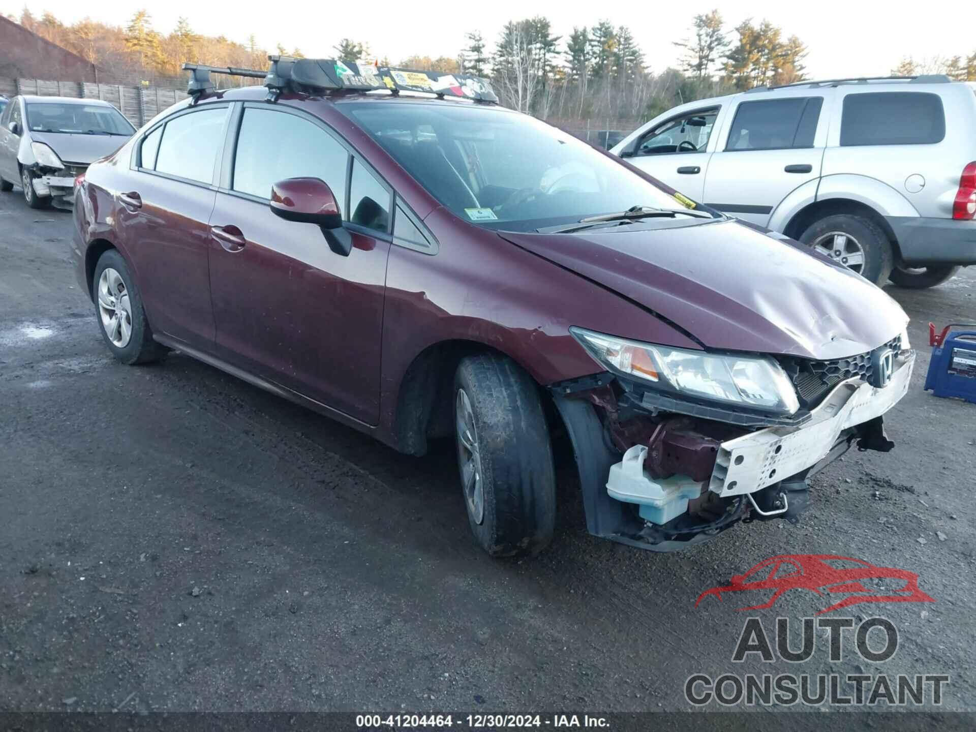HONDA CIVIC 2013 - 2HGFB2F59DH593234
