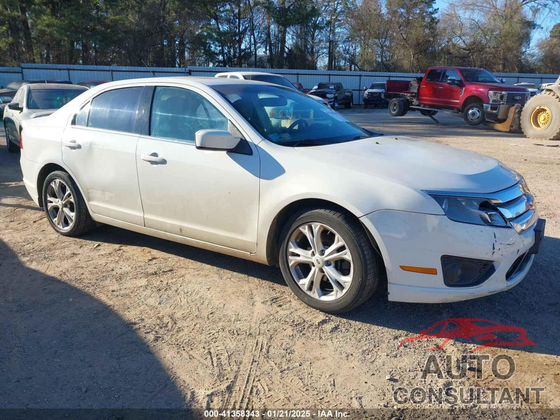 FORD FUSION 2012 - 3FAHP0HA1CR176187