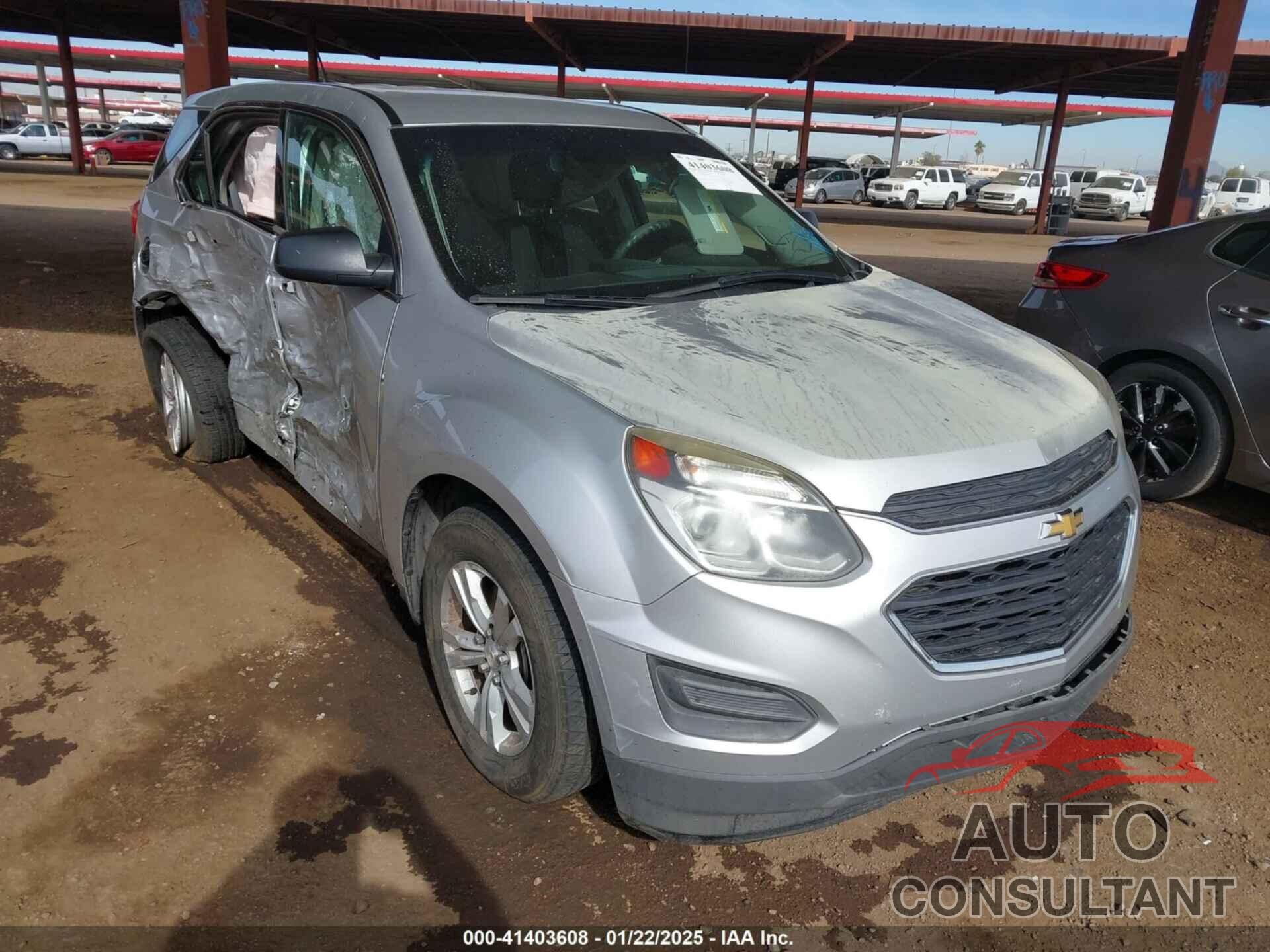 CHEVROLET EQUINOX 2016 - 2GNALBEK4G1147333