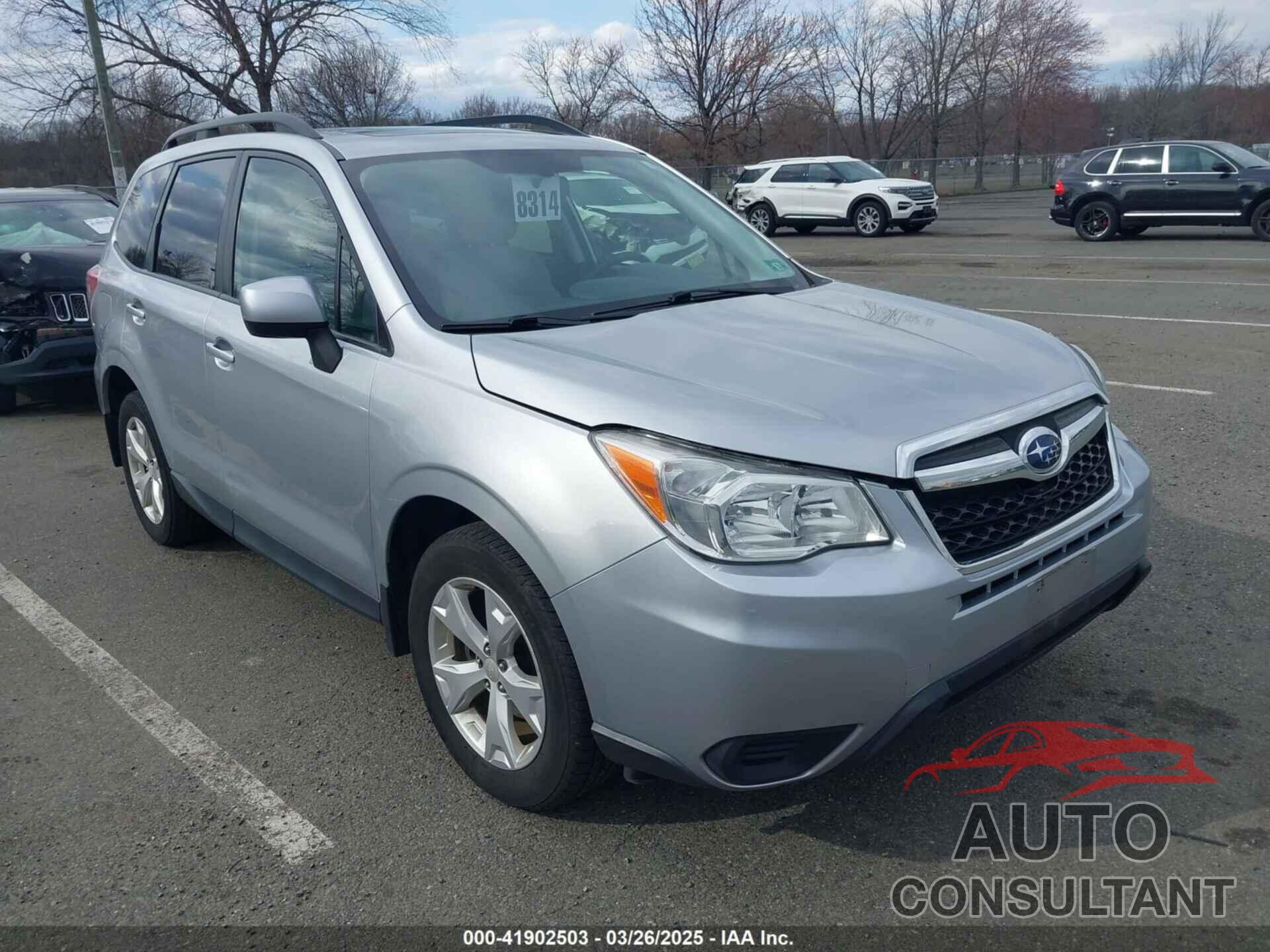 SUBARU FORESTER 2014 - JF2SJAEC0EH548587