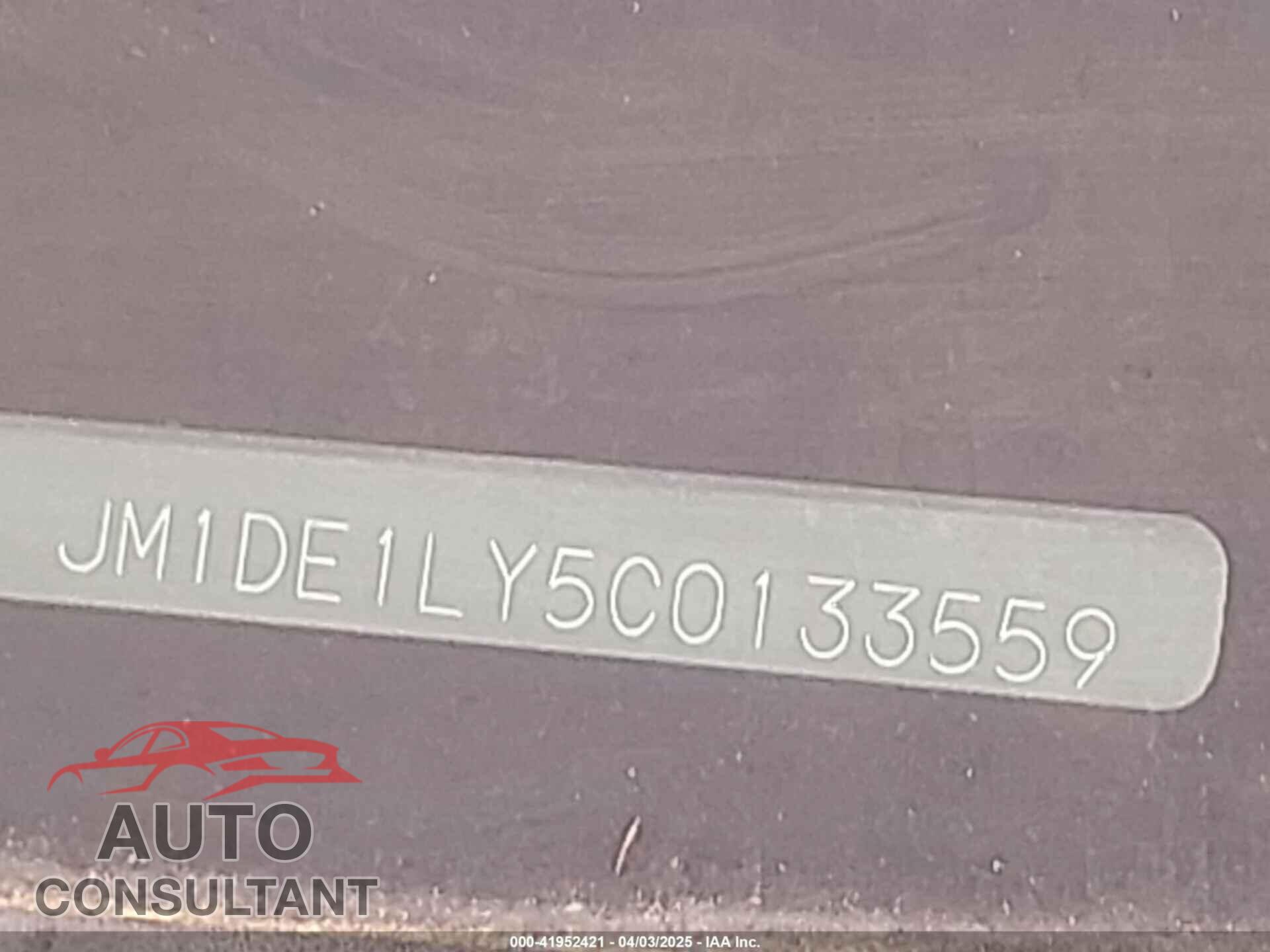 MAZDA MAZDA2 2012 - JM1DE1LY5C0133559