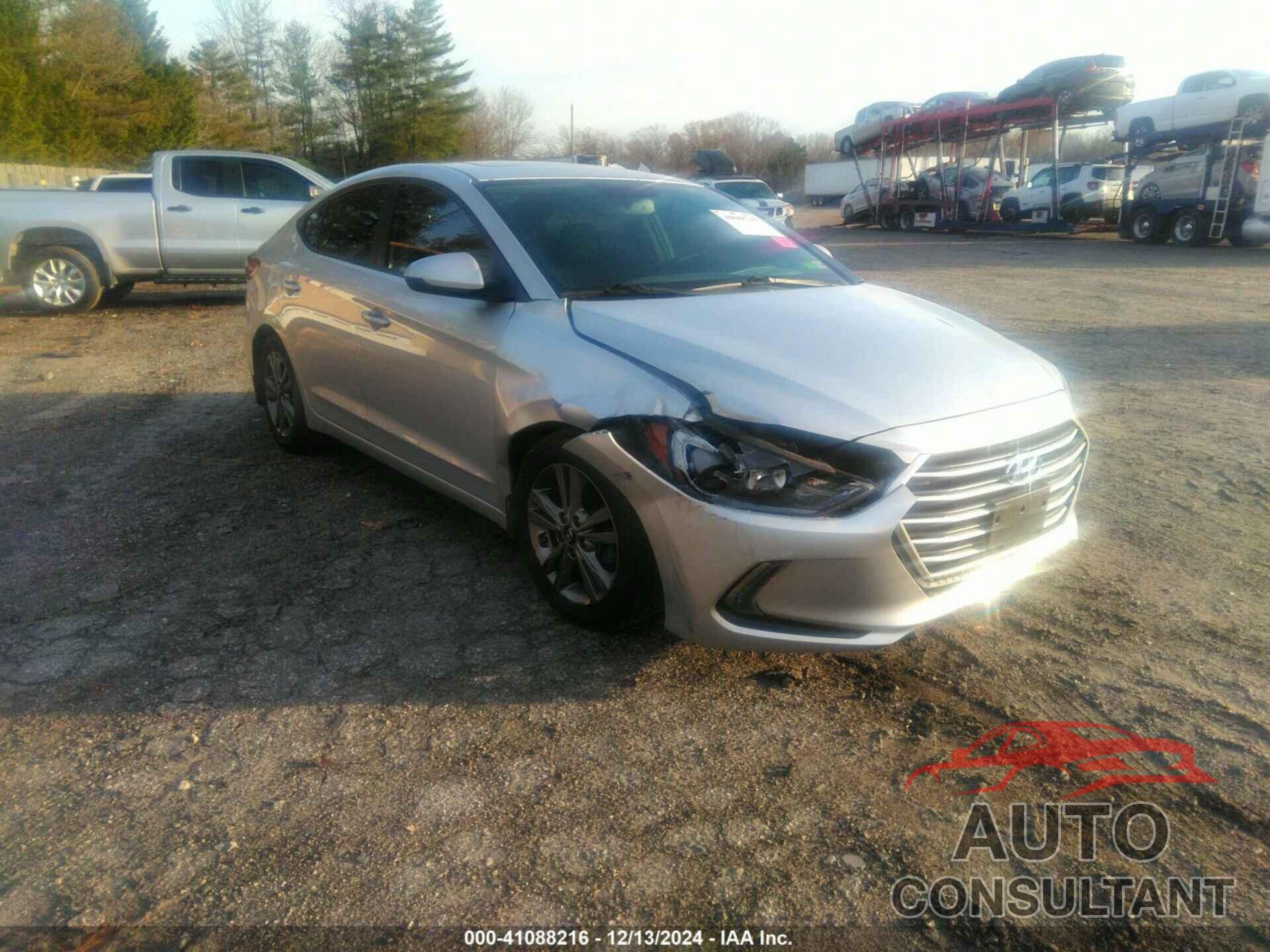 HYUNDAI ELANTRA 2018 - 5NPD84LF2JH355659