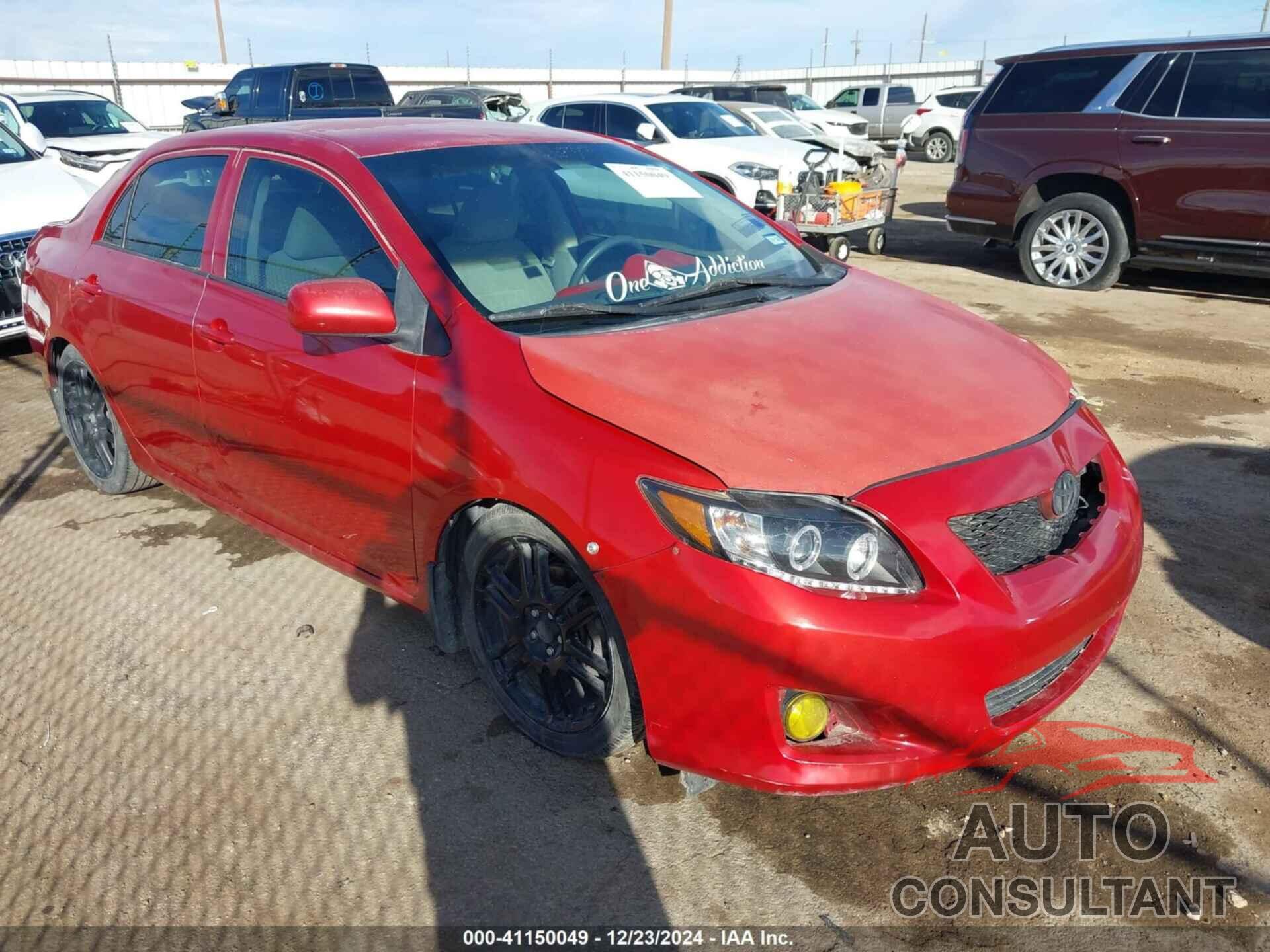 TOYOTA COROLLA 2010 - 1NXBU4EE4AZ346440