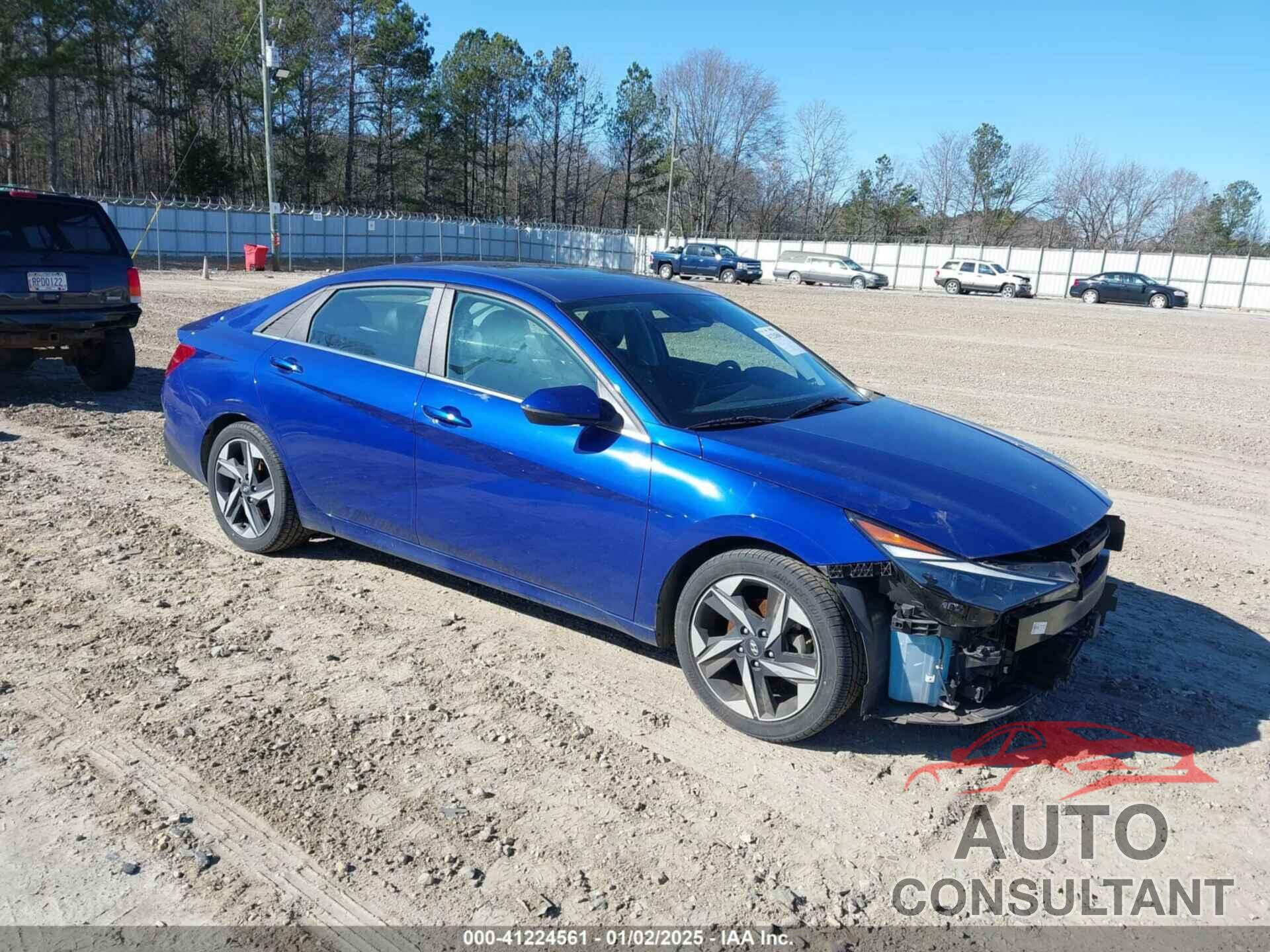HYUNDAI ELANTRA 2021 - 5NPLP4AG6MH009435