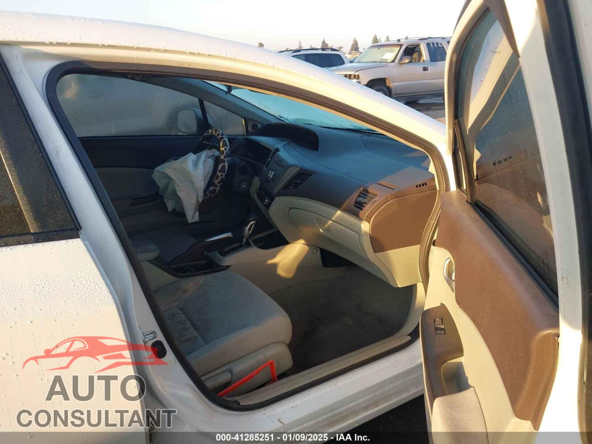 HONDA CIVIC 2012 - 19XFB2F81CE320310