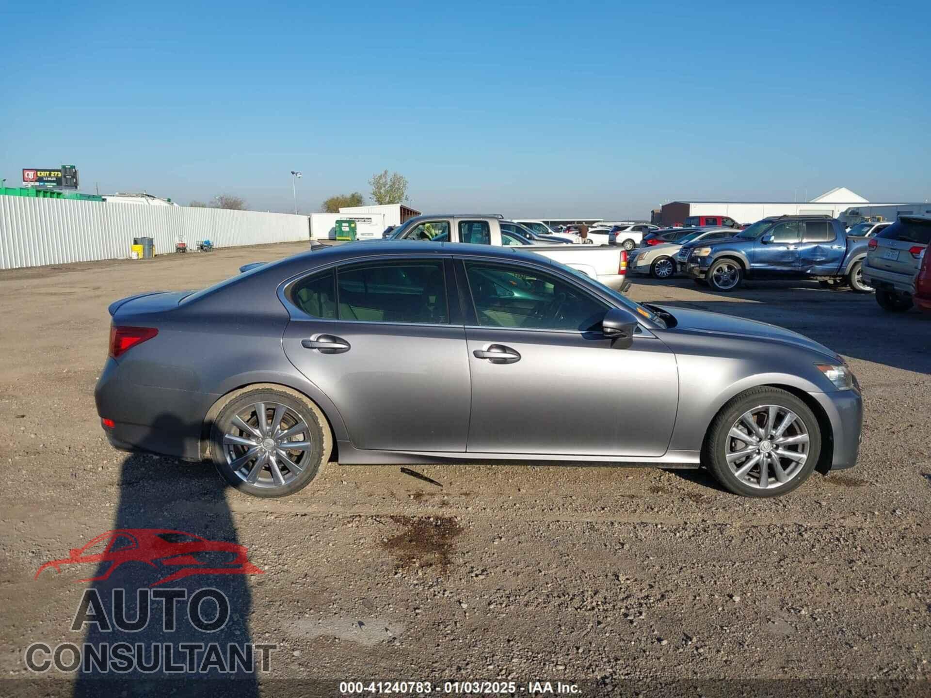 LEXUS GS 2013 - JTHBE1BL8D5016767