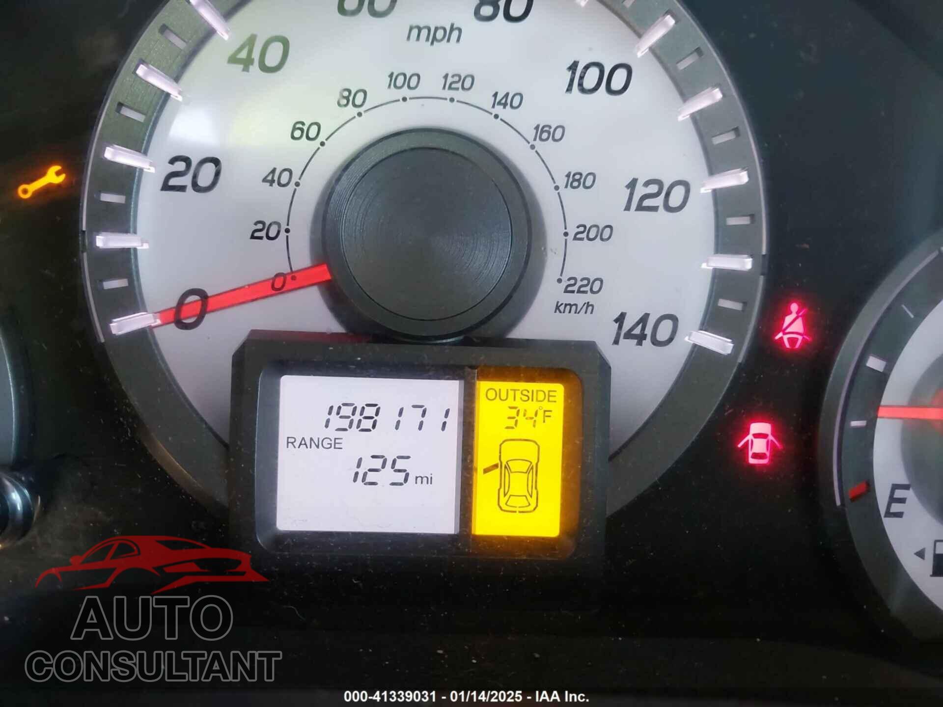 HONDA PILOT 2013 - 5FNYF3H57DB044331