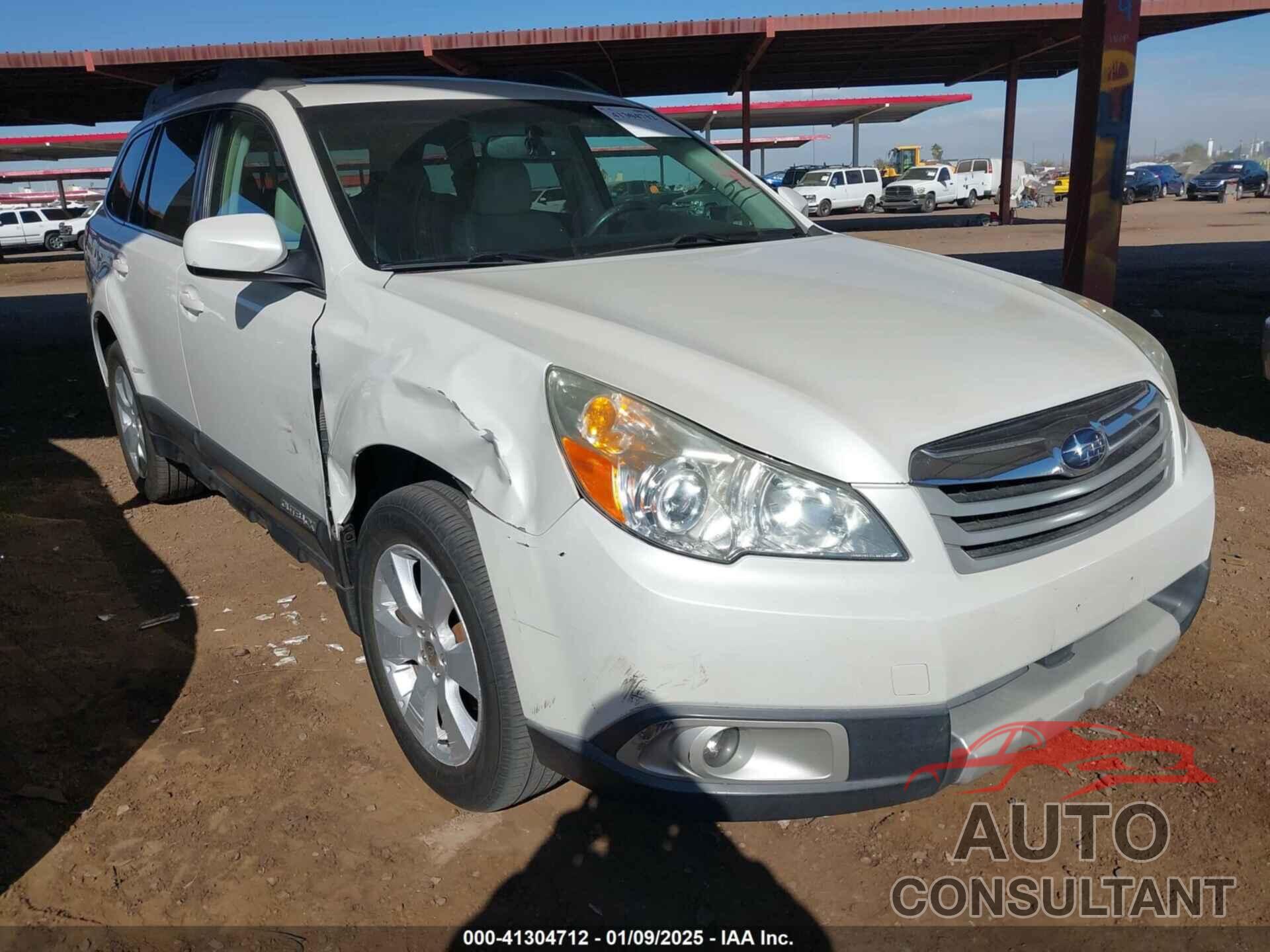 SUBARU OUTBACK 2010 - 4S4BRBKC6A3368518