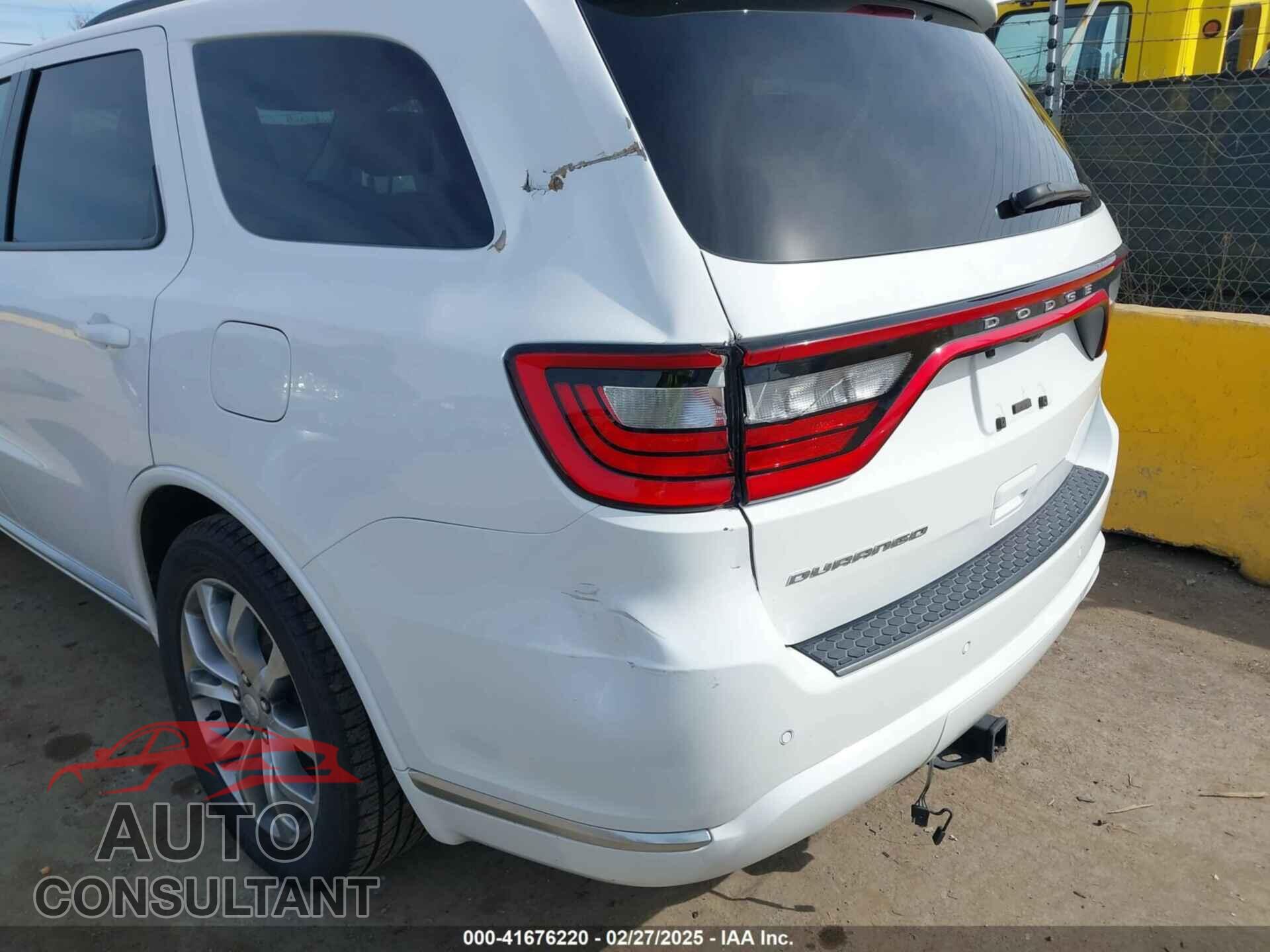 DODGE DURANGO 2018 - 1C4RDHAG1JC384960