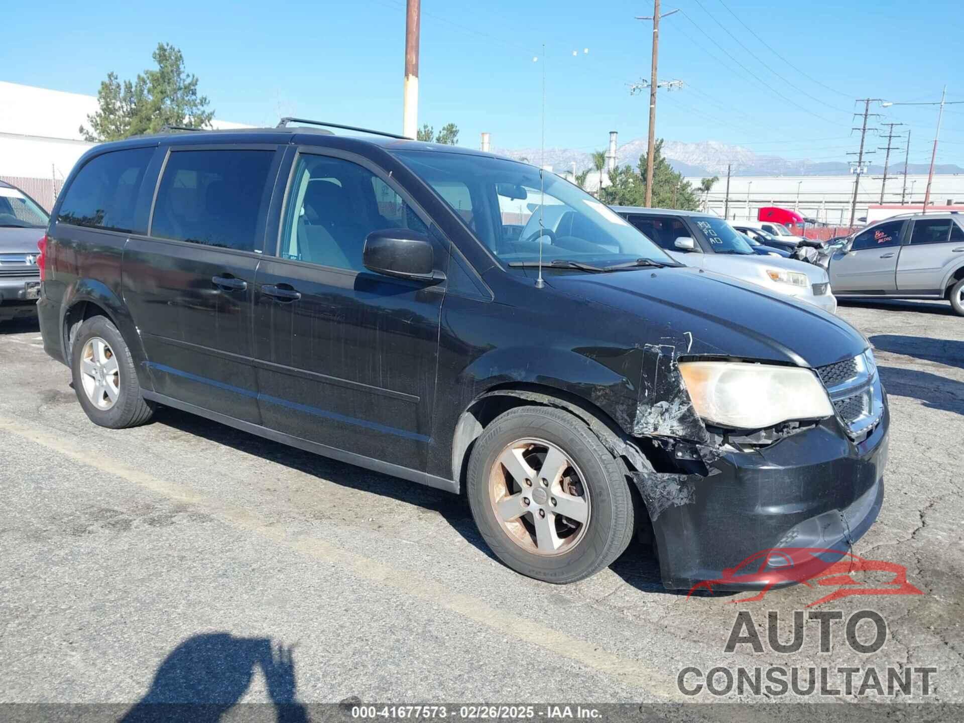 DODGE GRAND CARAVAN 2013 - 2C4RDGCG0DR626866