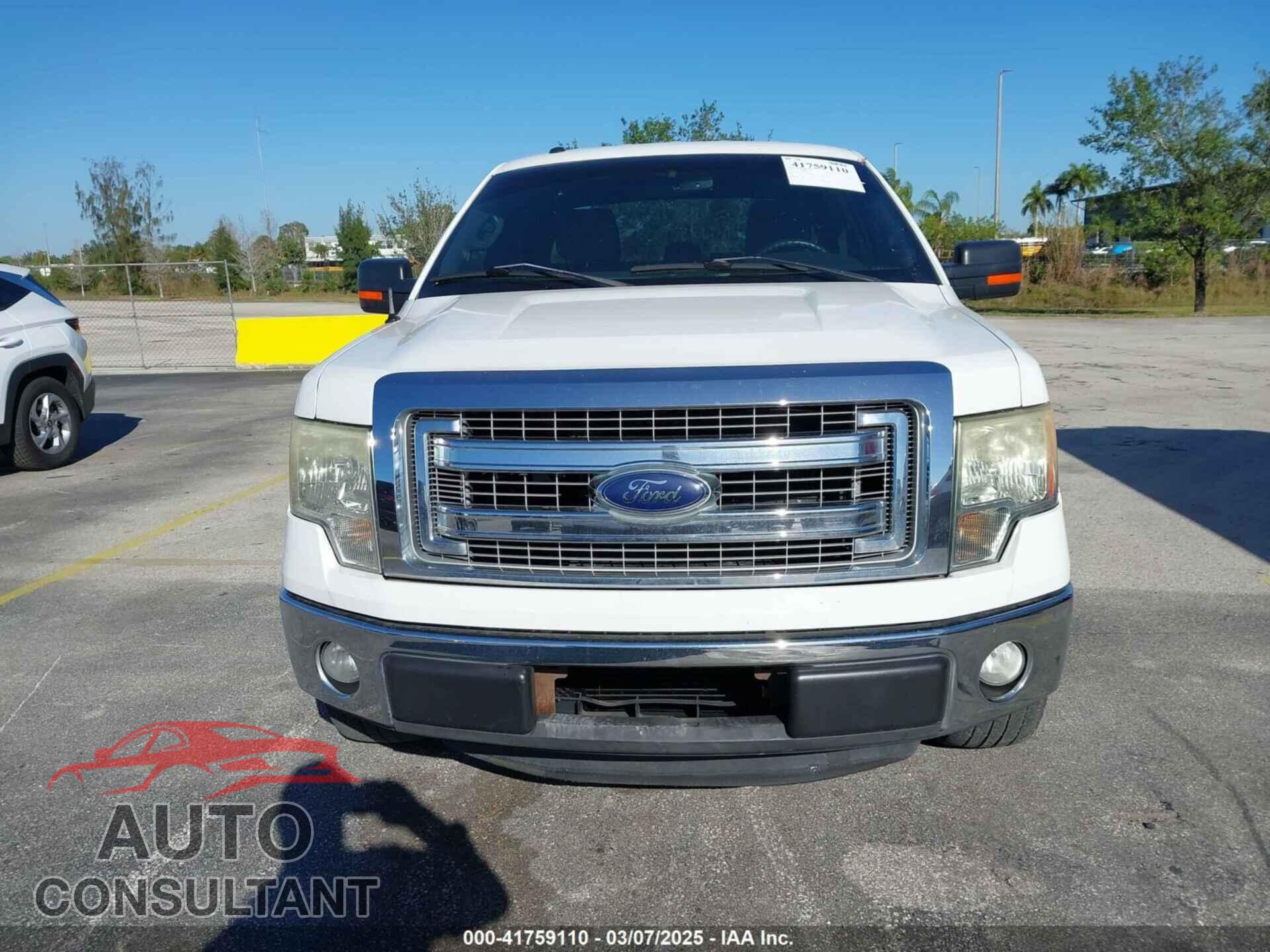 FORD F-150 2013 - 1FTFX1CT9DFD31275