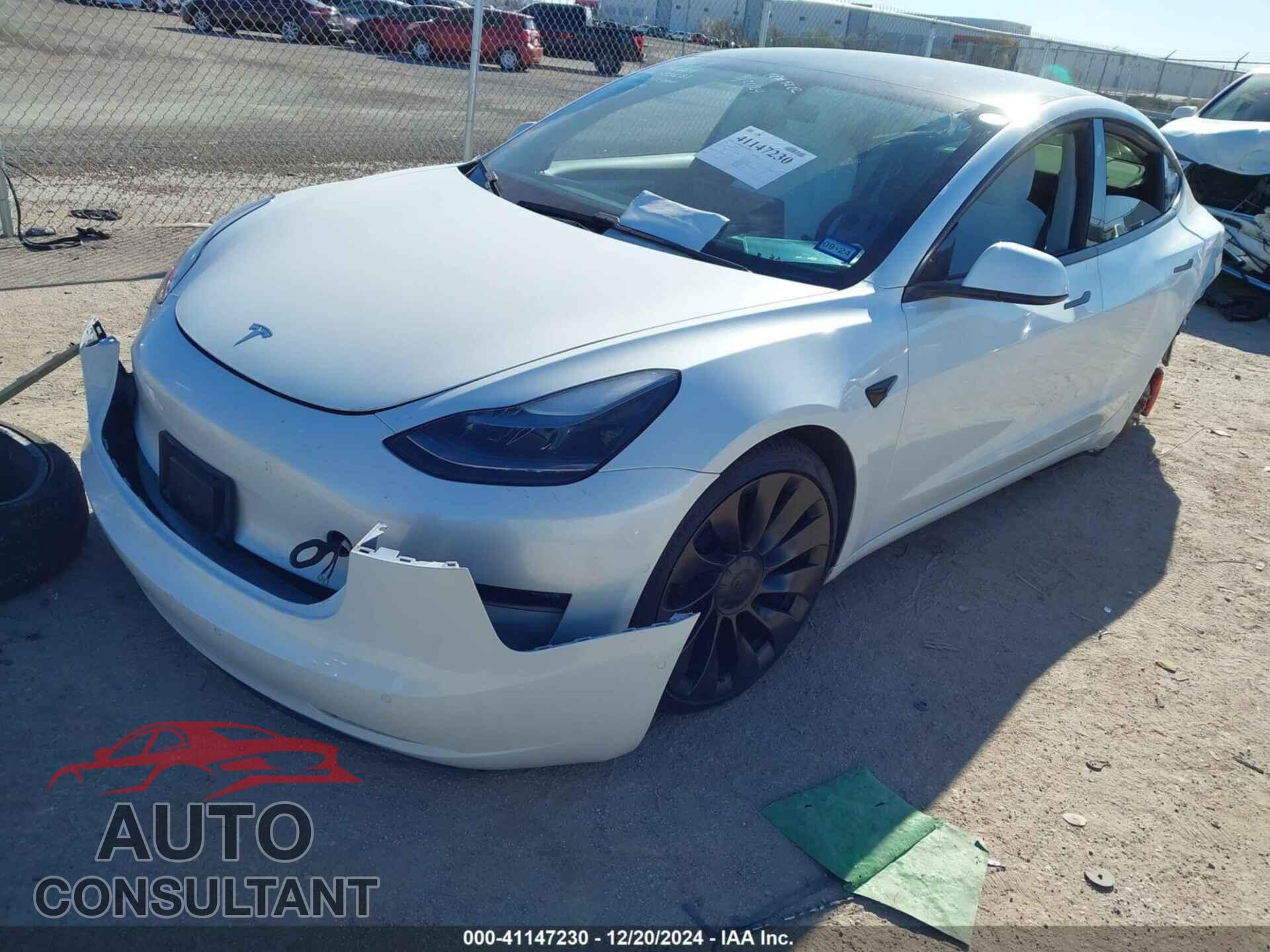 TESLA MODEL 3 2021 - 5YJ3E1EC4MF073631