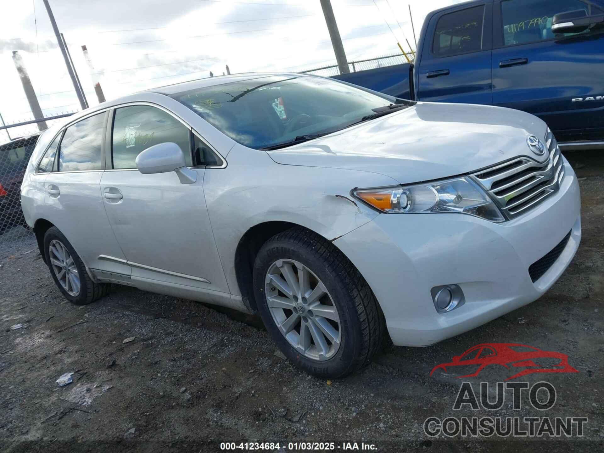 TOYOTA VENZA 2012 - 4T3ZA3BBXCU061568