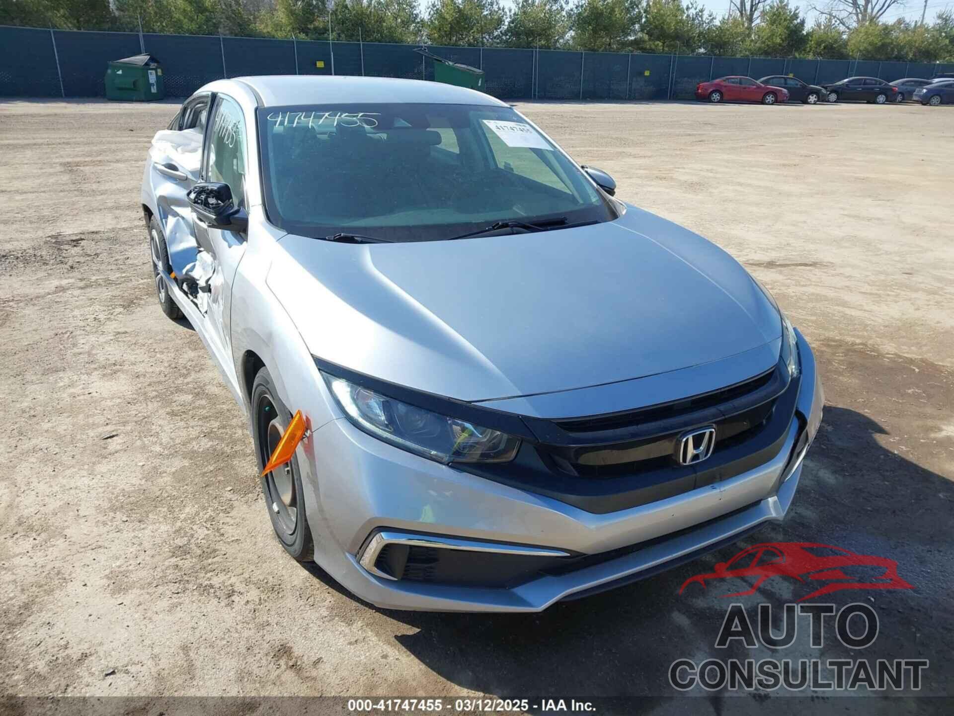 HONDA CIVIC 2020 - 2HGFC2F6XLH565138