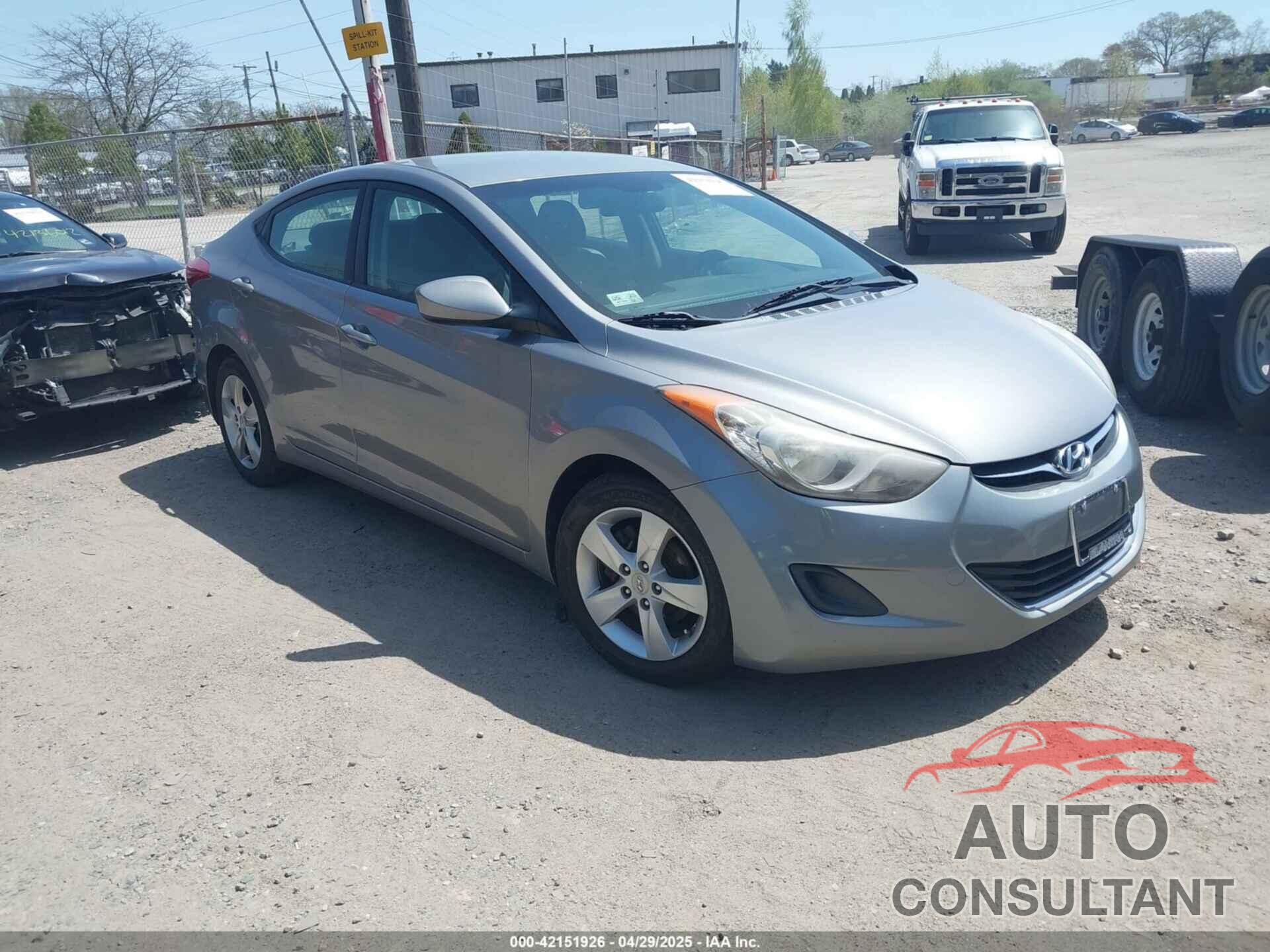 HYUNDAI ELANTRA 2011 - KMHDH4AE4BU108446