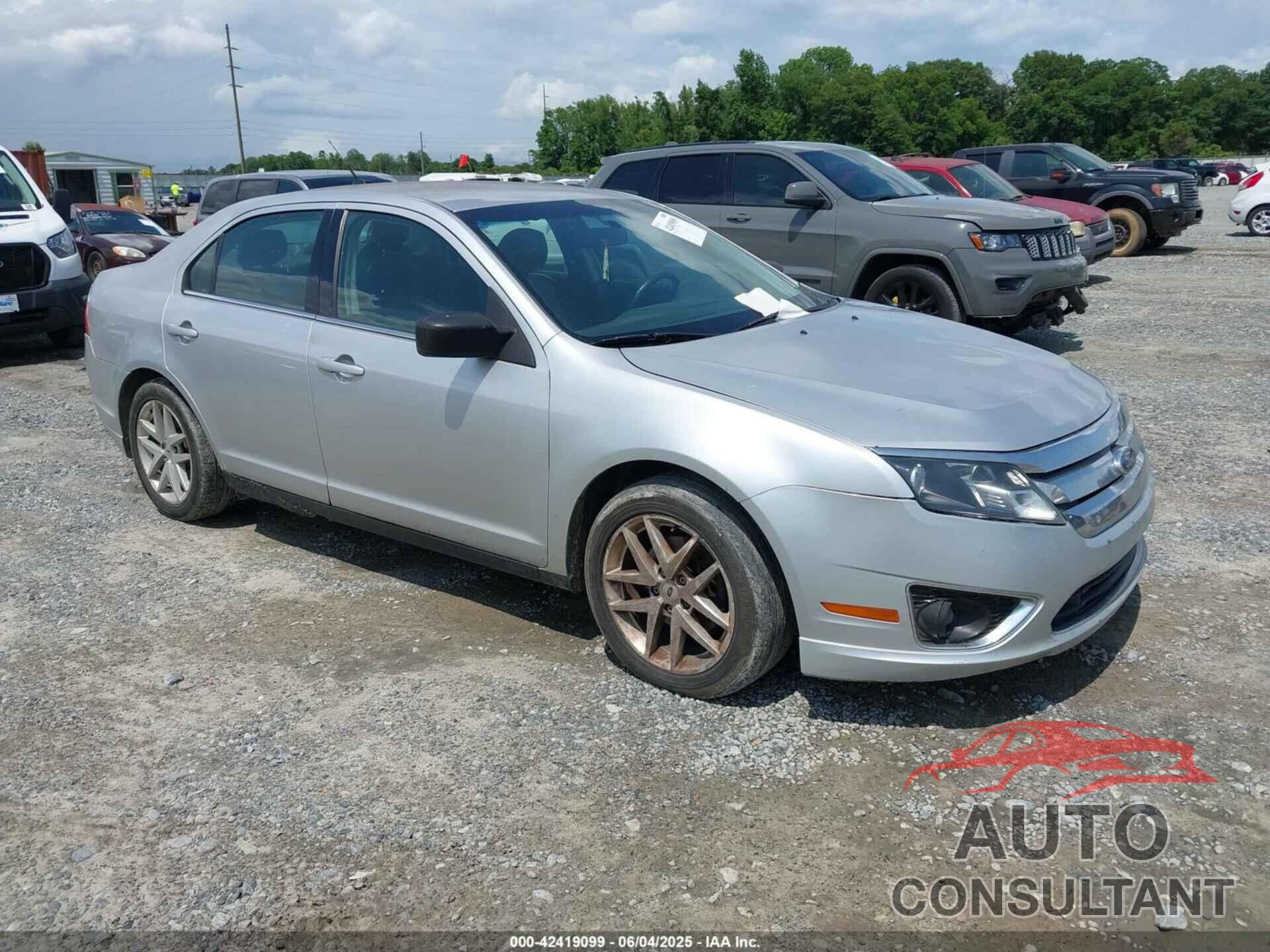 FORD FUSION 2012 - 3FAHP0JG9CR110243