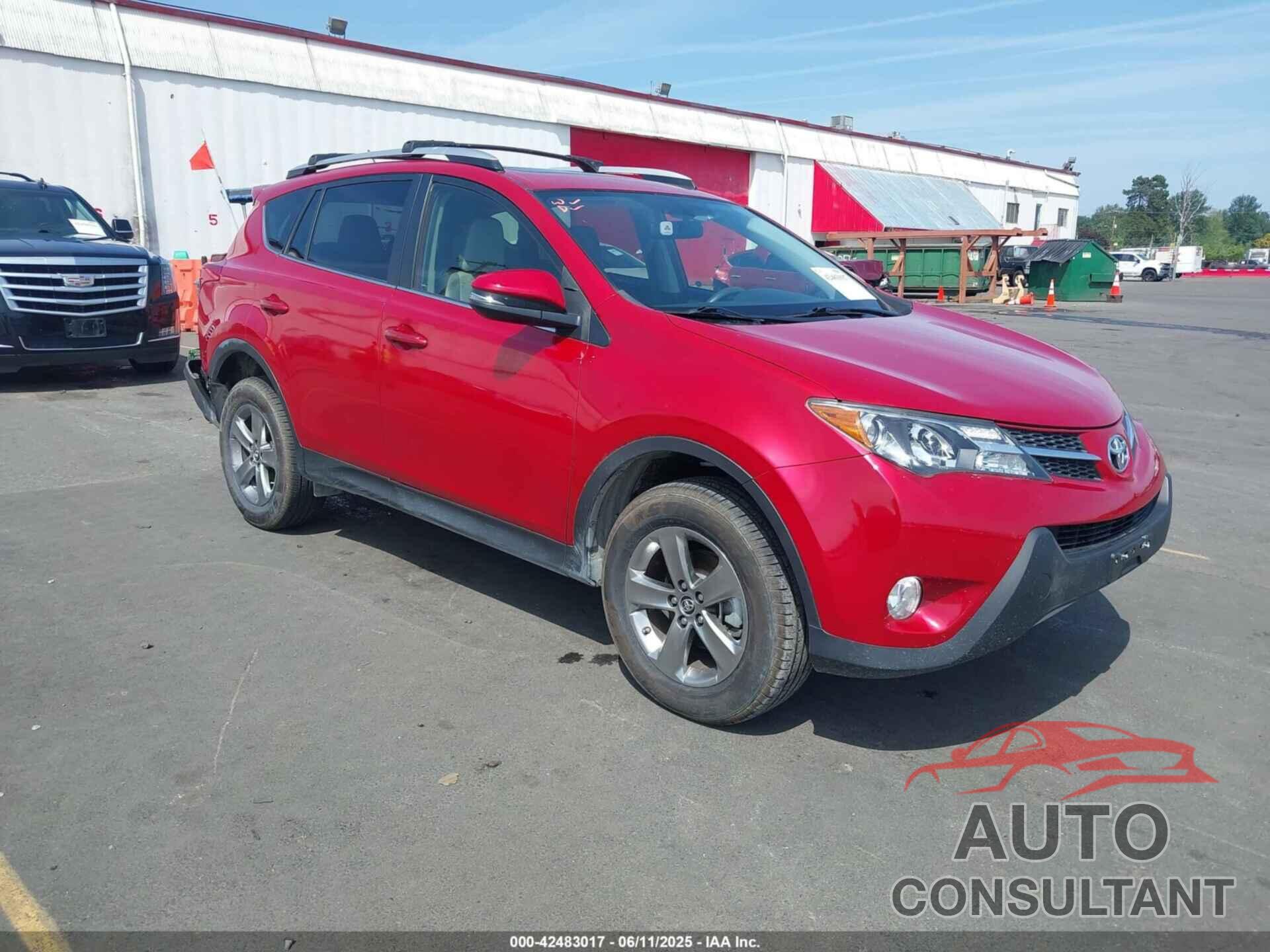 TOYOTA RAV4 2015 - JTMRFREVXFD162217