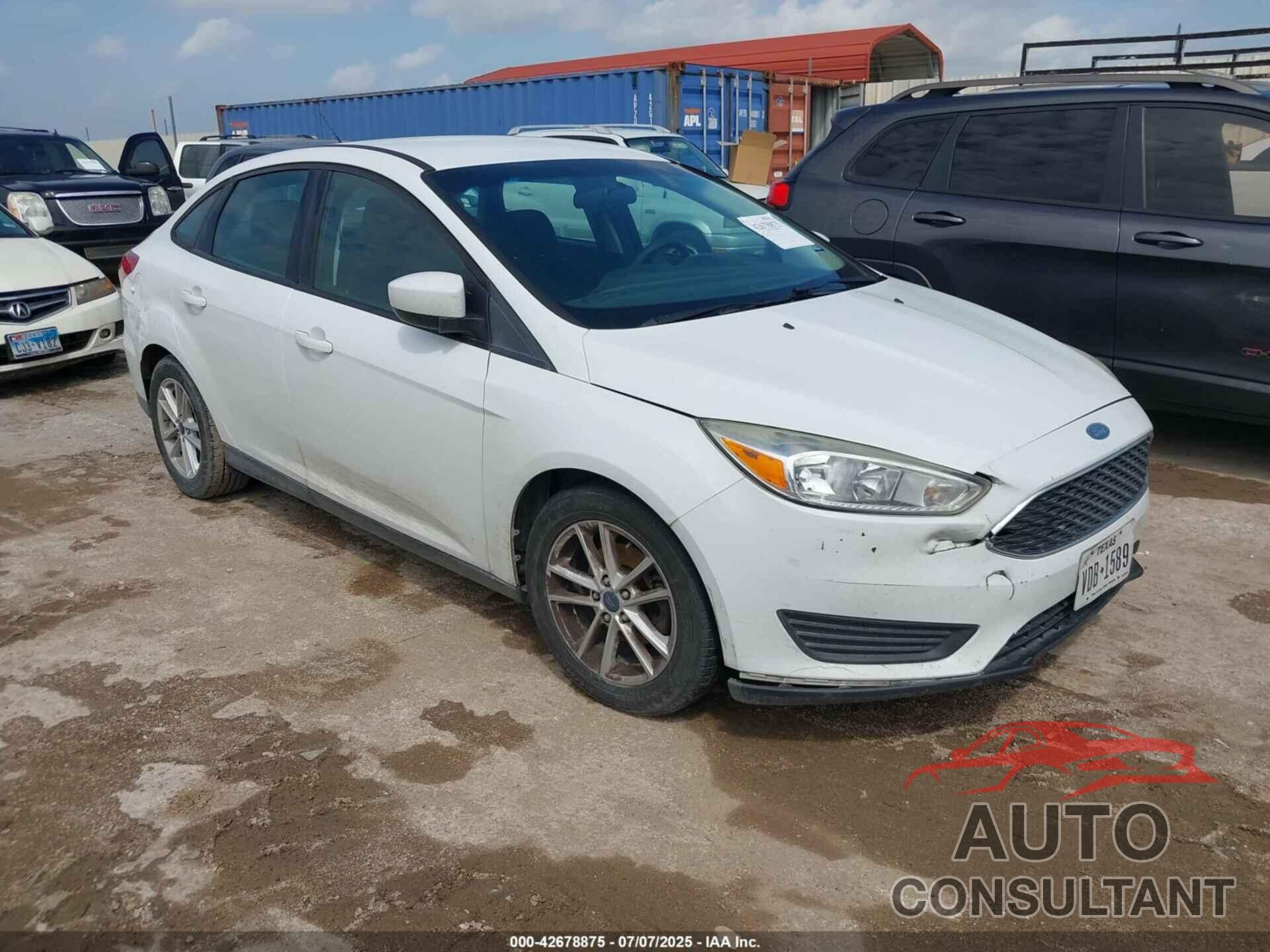 FORD FOCUS 2018 - 1FADP3F20JL225225